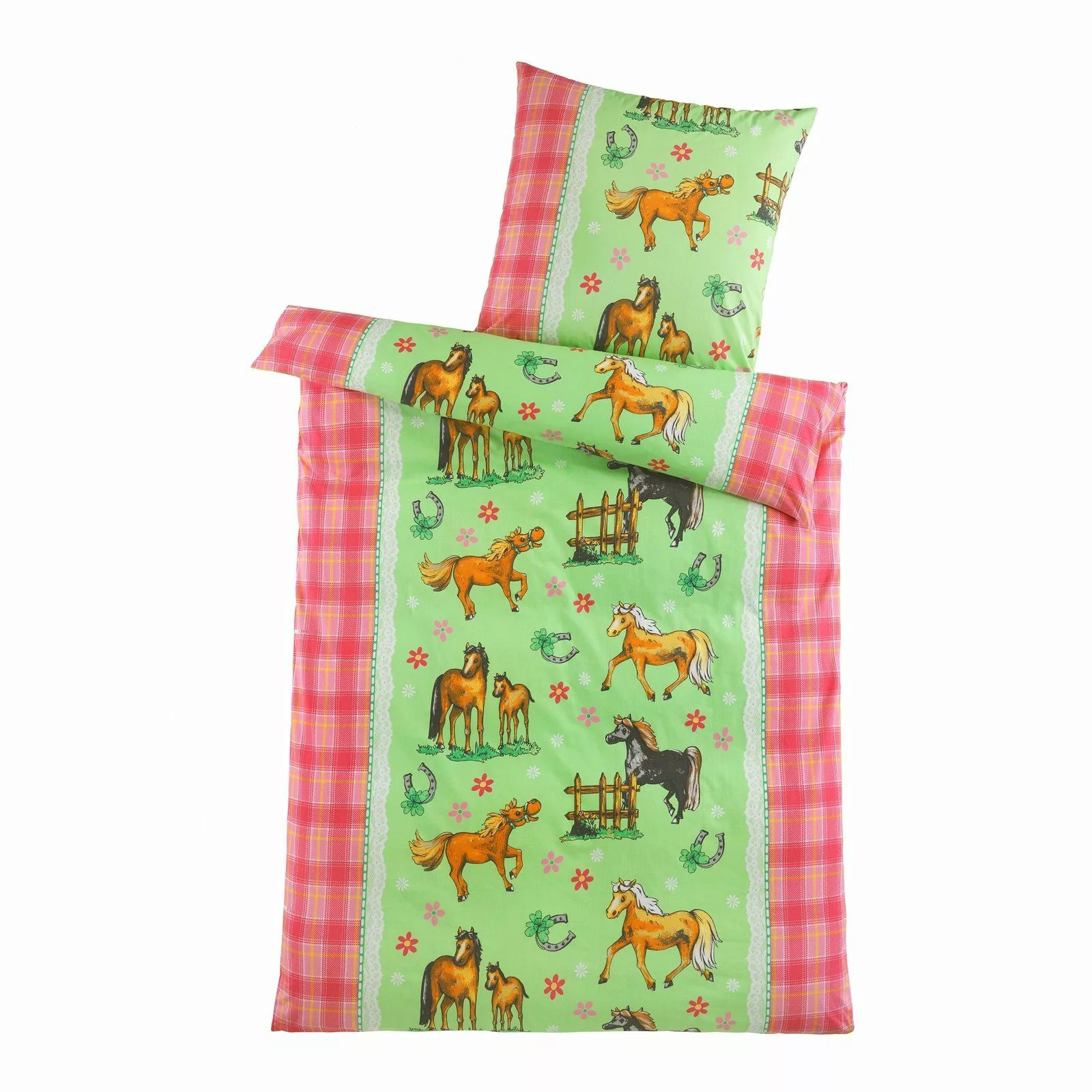 HTI-Living Kinderbettwäsche Mikrofaser Kinder Bettwäsche 2-teilig günstig online kaufen