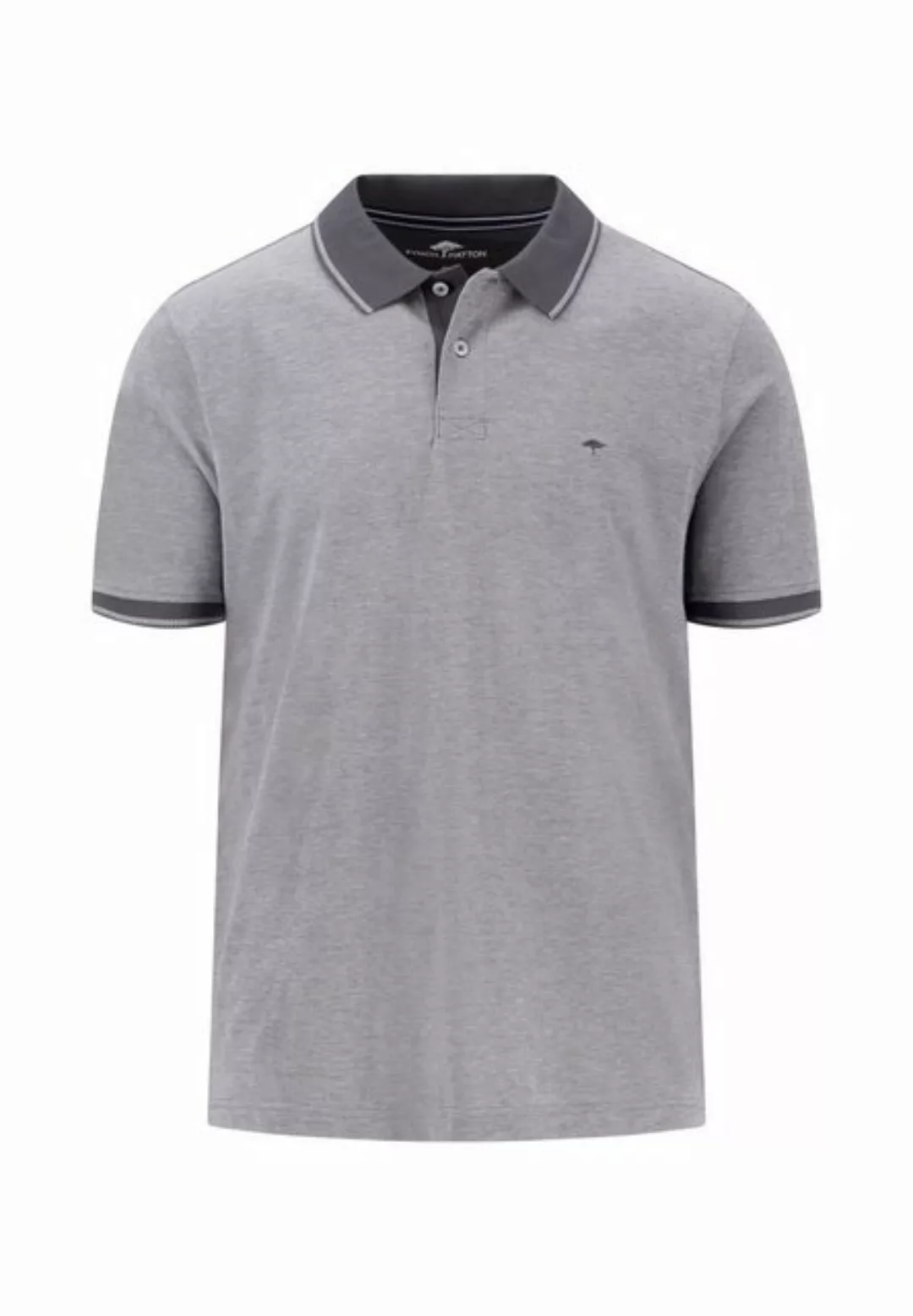 FYNCH-HATTON Poloshirt Polo, 2-Tone asphalt günstig online kaufen