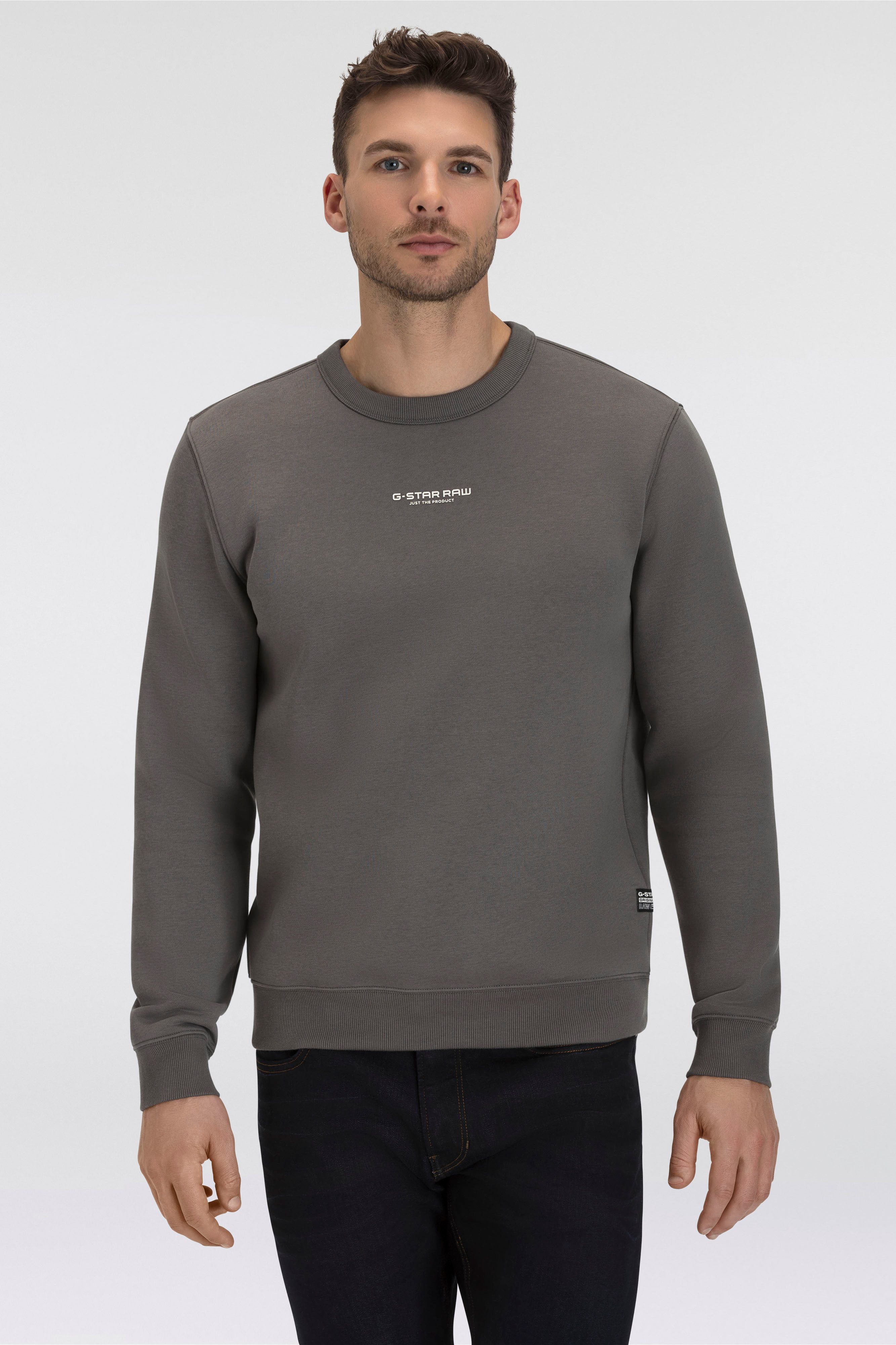 G-STAR Sweatshirt "Center chest logo", mit Logodruck vorne günstig online kaufen