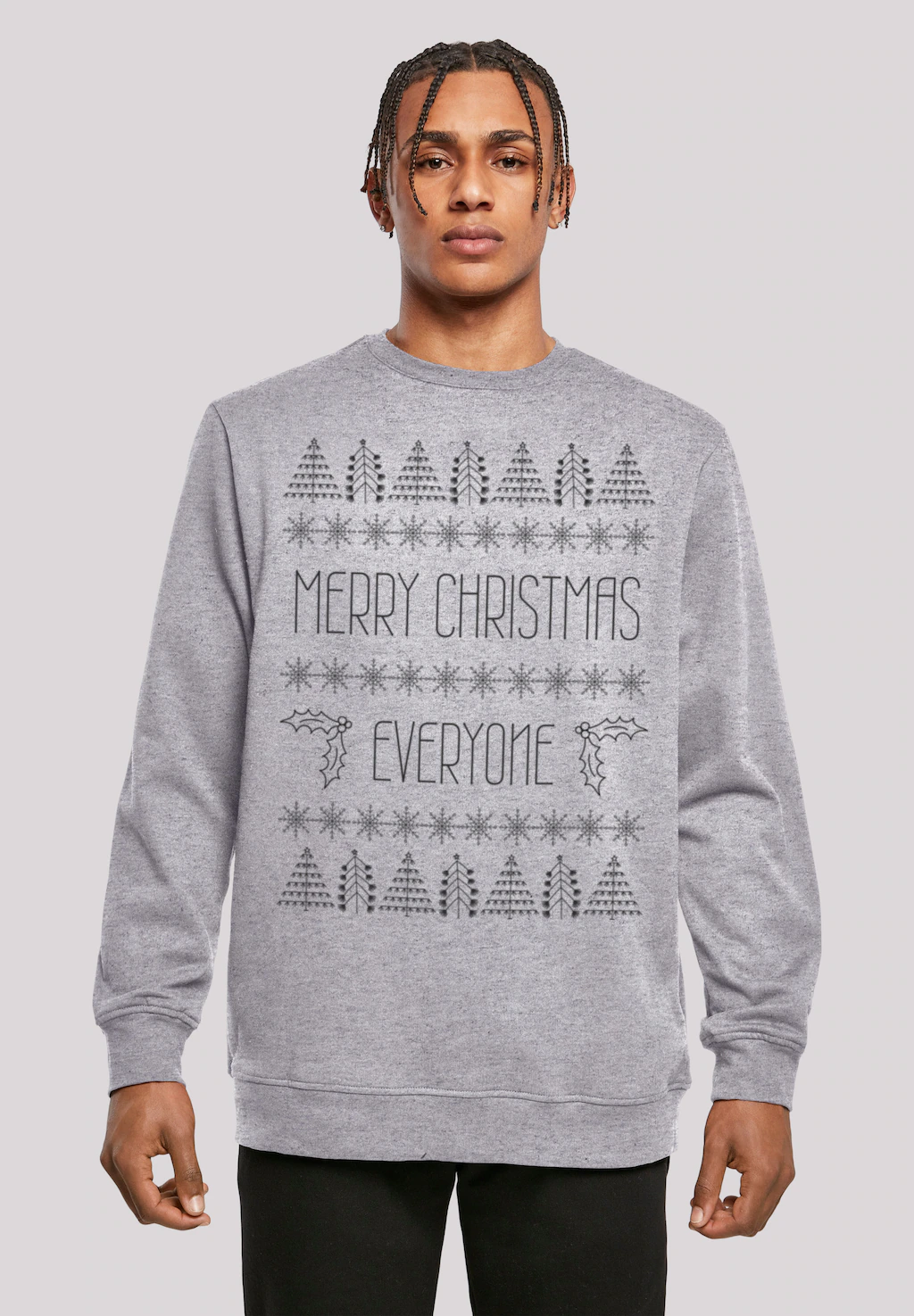 F4NT4STIC Kapuzenpullover "Merry Christmas Everyone Weihnachten", Print günstig online kaufen