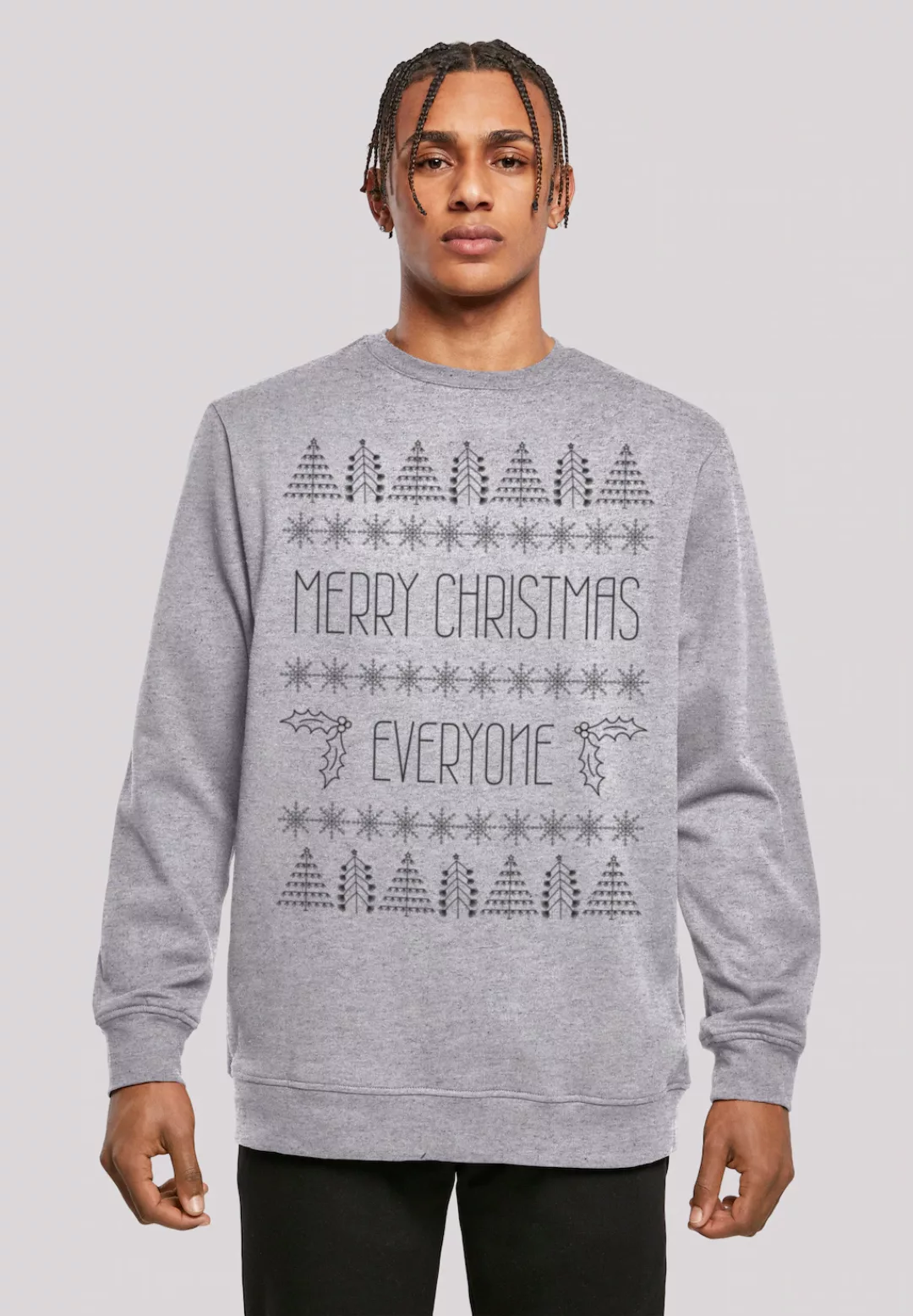 F4NT4STIC Kapuzenpullover "Merry Christmas Everyone Weihnachten", Print günstig online kaufen