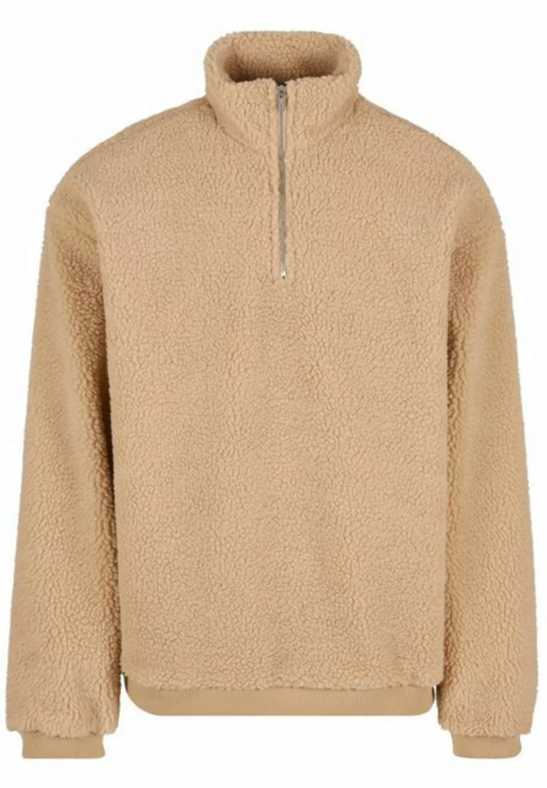 URBAN CLASSICS Kapuzensweatshirt Urban Classics Oversized Teddy Troyer (1-t günstig online kaufen