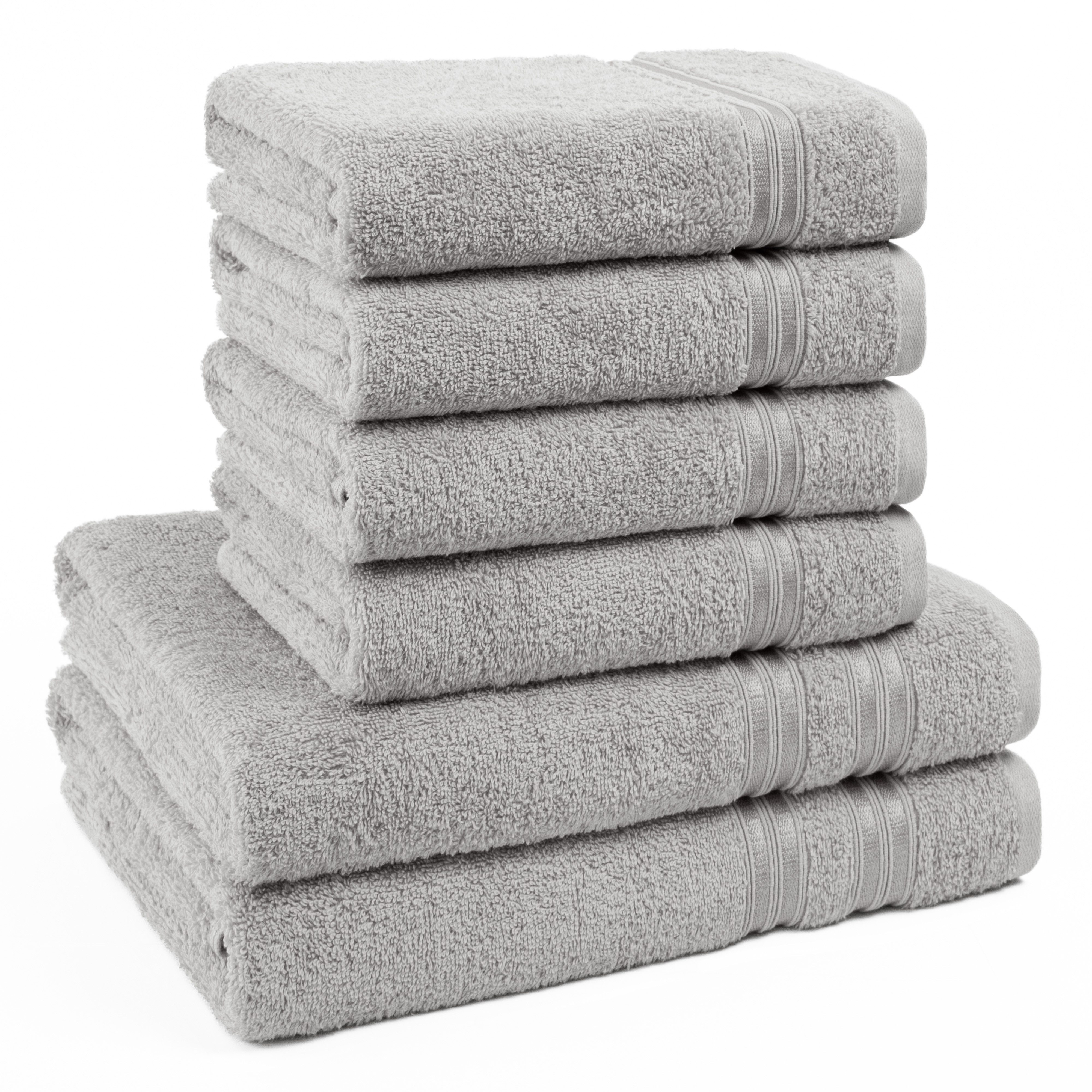HAMMETEX Handtuch Set 6-teiliges Handtuch Set, günstig online kaufen