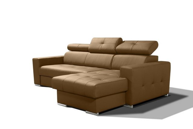 JVmoebel Ecksofa Sofa Eckcouch Polsterung Wohnzimmer Neu L-Form Stoff Leder günstig online kaufen