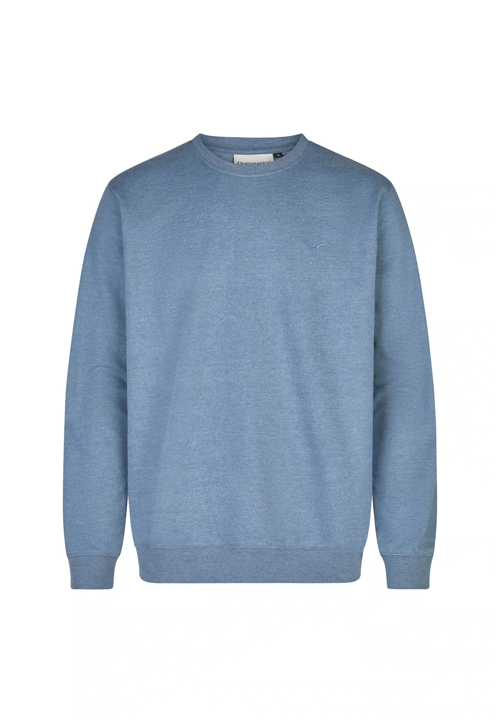 Cleptomanicx Sweatshirt "Ligull", mit kleiner Möwen-Stickerei günstig online kaufen