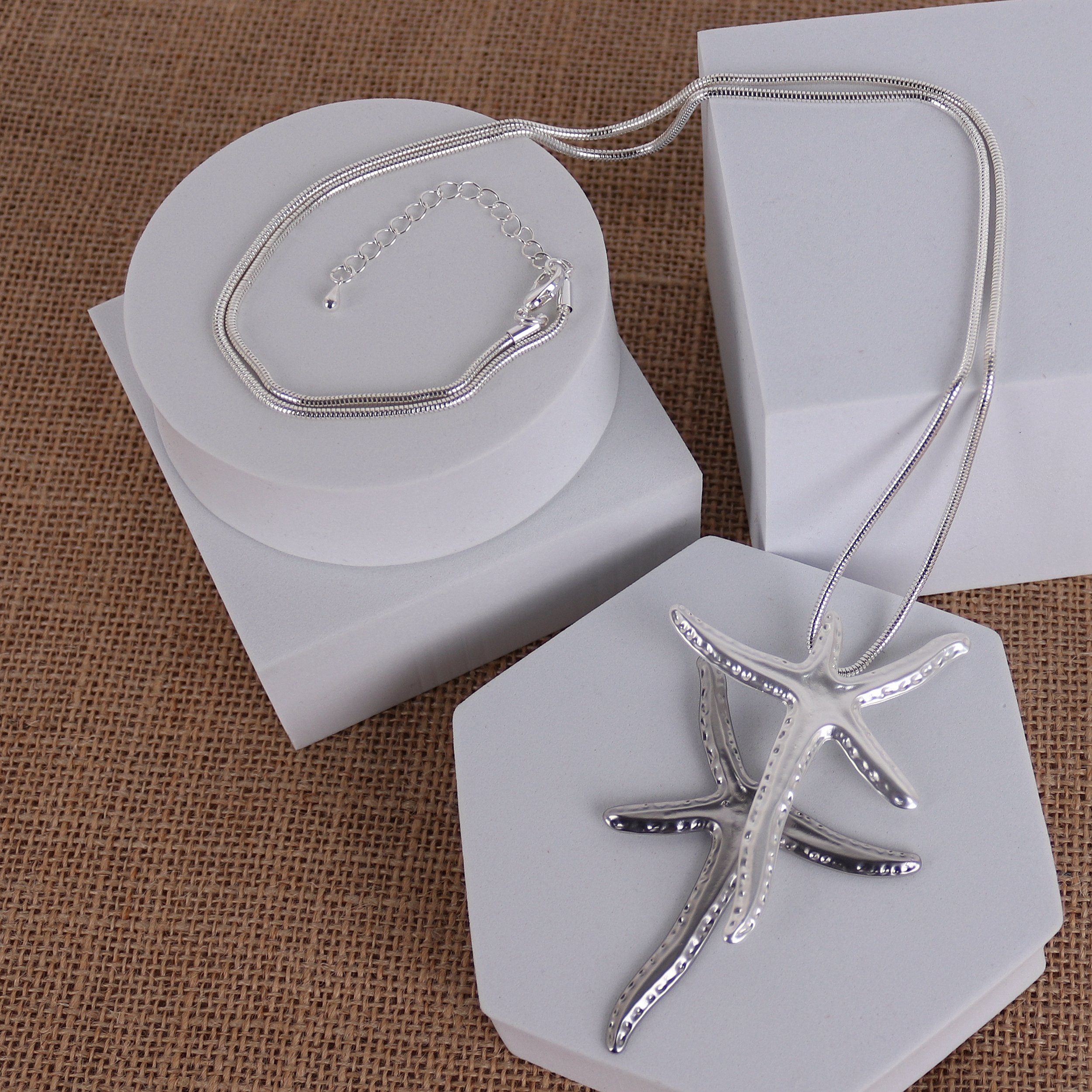 MIRROSI Lange Kette Damen Halskette mit günstig online kaufen