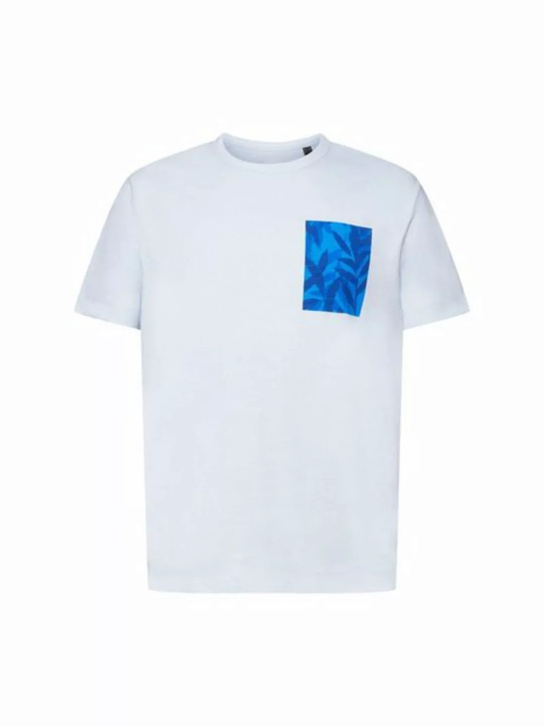 Esprit Collection T-Shirt Jersey-T-Shirt mit Brust-Print, 100 % Baumwolle ( günstig online kaufen
