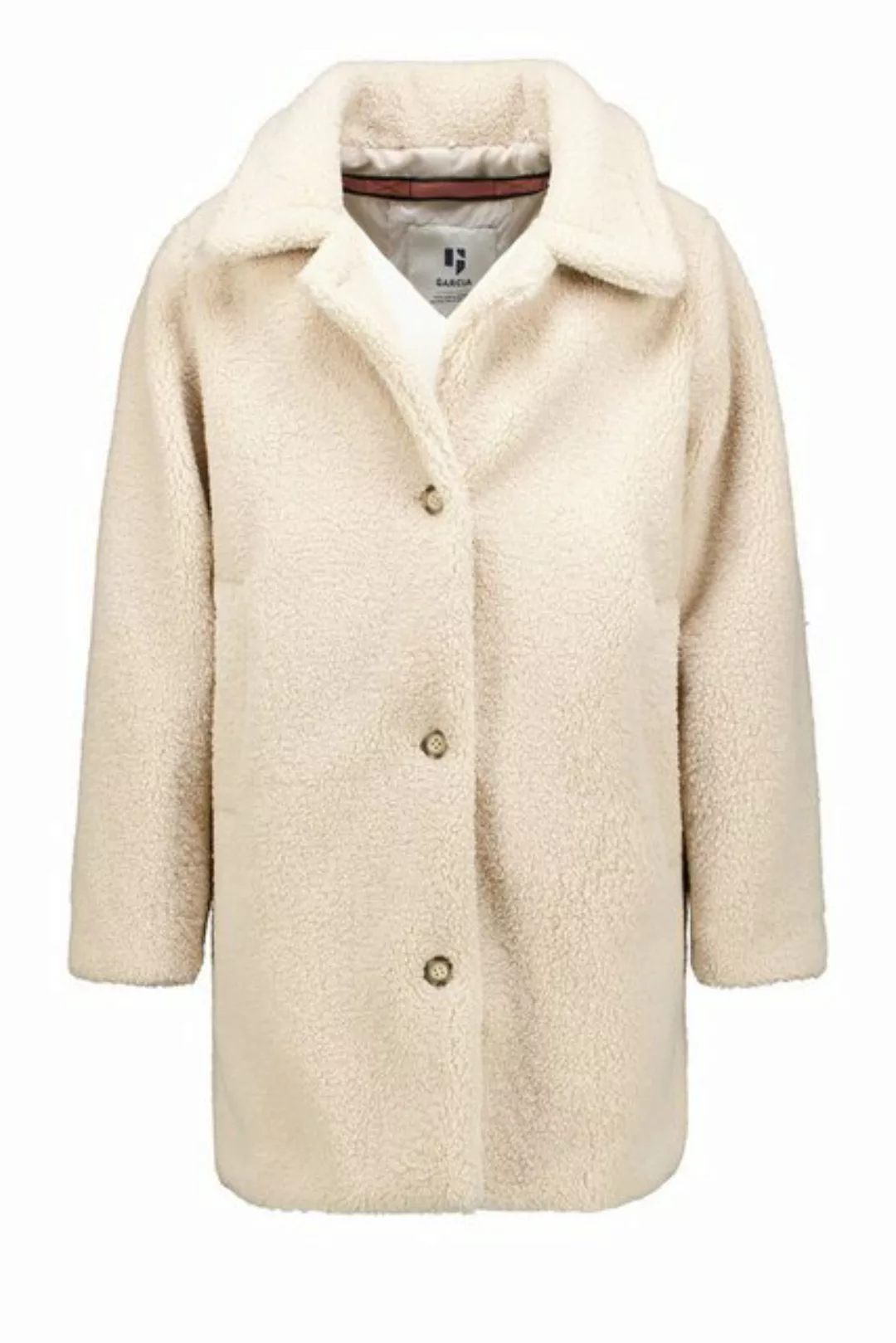 Garcia Fellimitatmantel Teddyjacke - neutral beige günstig online kaufen