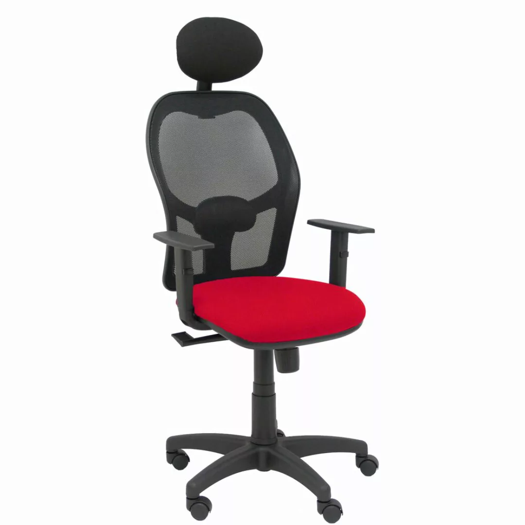 Bürostuhl Mit Kopfstütze Alocén P&c B10crnc Rot günstig online kaufen