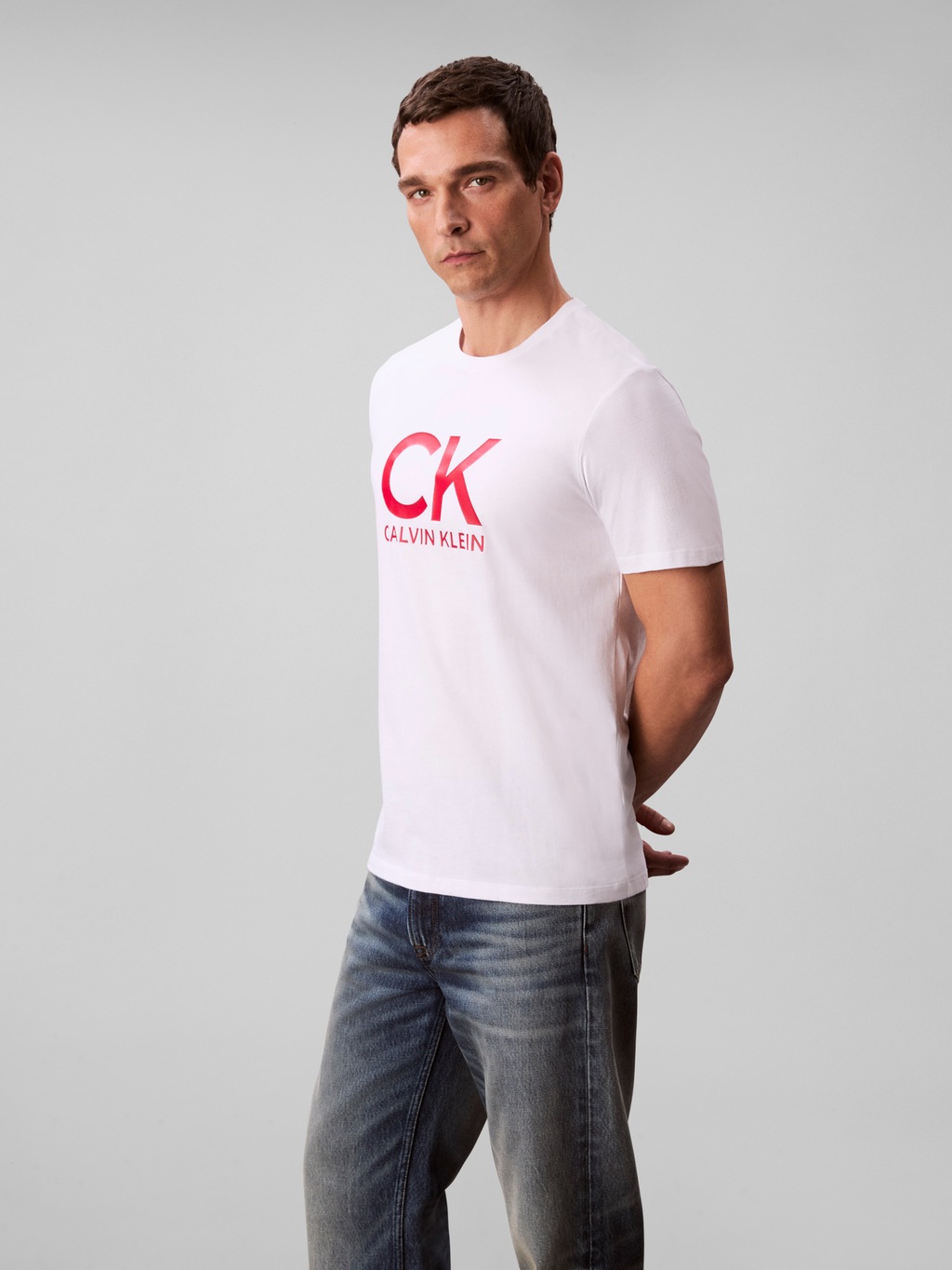 Calvin Klein Jeans T-Shirt "SS 30S EU CK CALVIN GRAPHIC TEE", Mit Rundhalsa günstig online kaufen