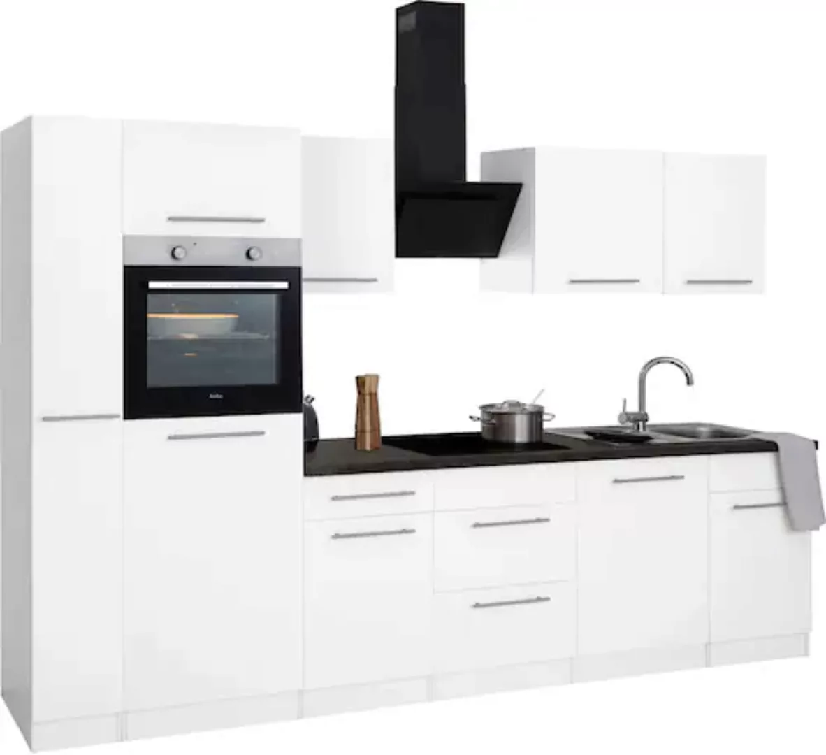 wiho Küchen Küchenzeile »Unna«, ohne E-Geräte, Breite 310 cm günstig online kaufen