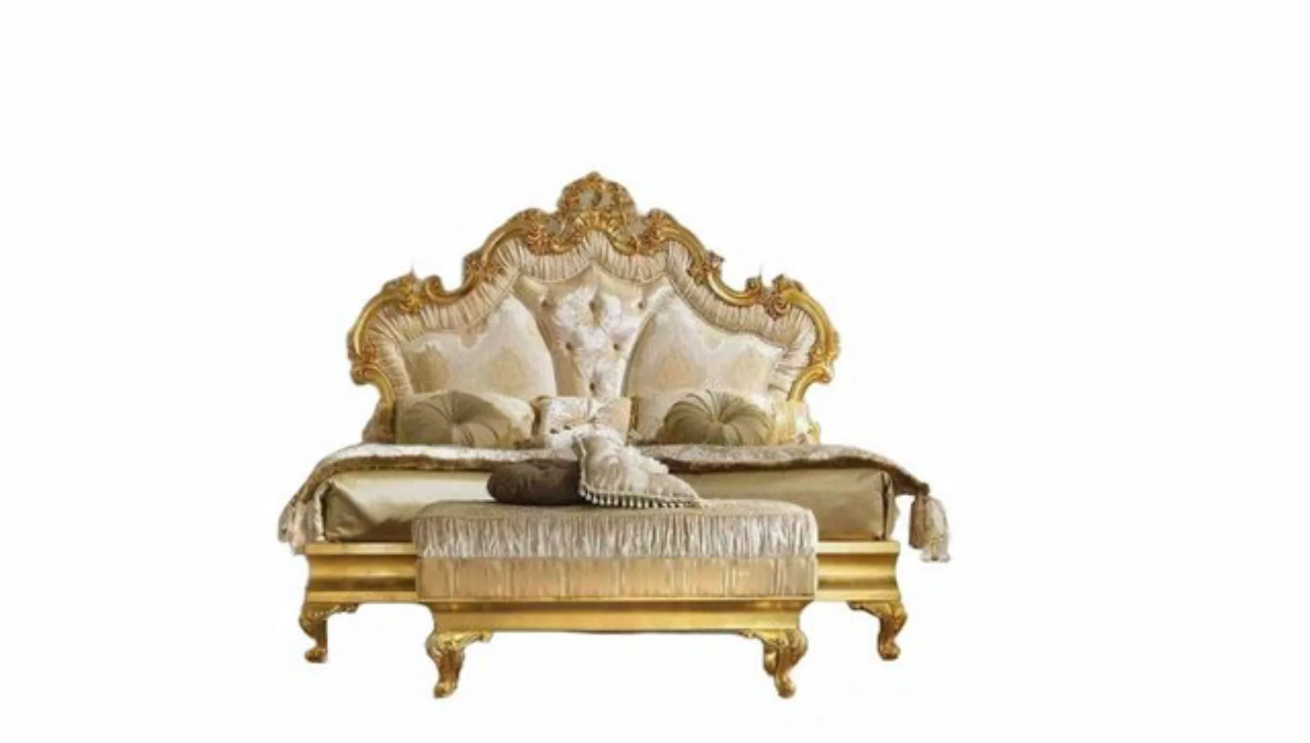 JVmoebel Bett, Klassisches Bett Barock Rokoko Hotel 180x200cm günstig online kaufen