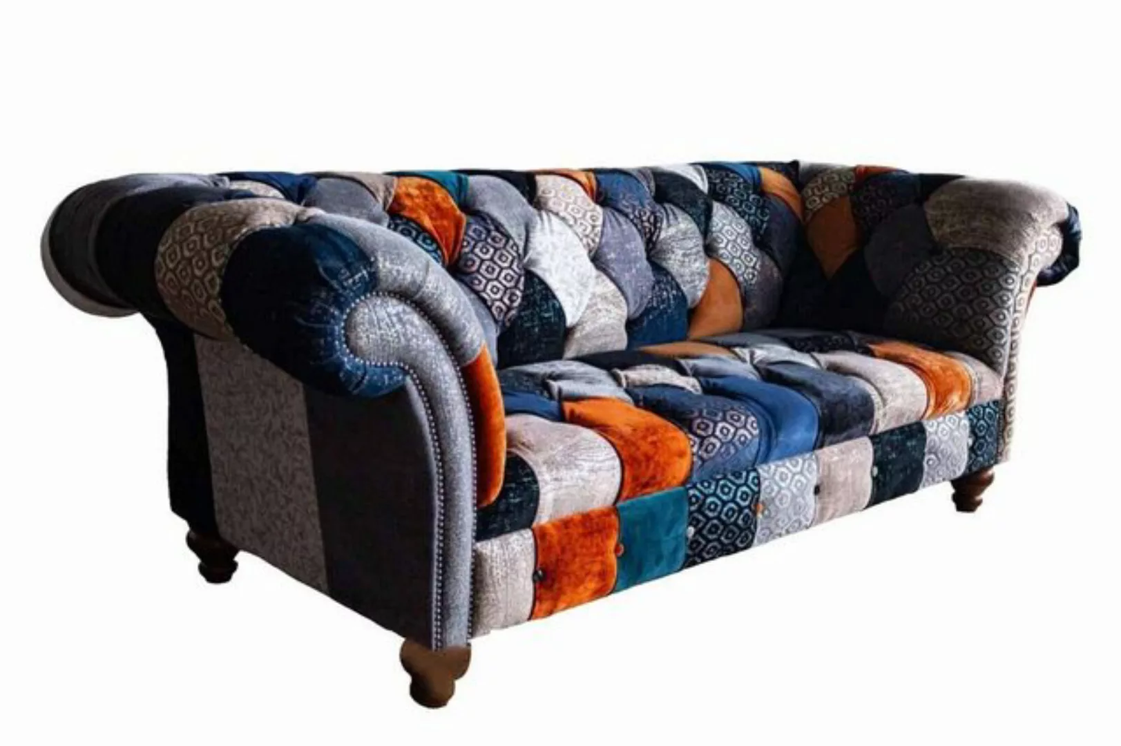 JVmoebel Chesterfield-Sofa, Sofa Dreisitzer Chesterfield Klassisch Design W günstig online kaufen