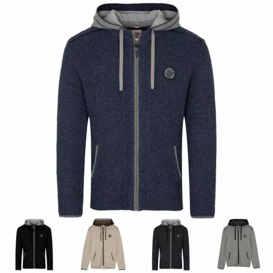 Spieth & Wensky Trachtenstrickjacke Strickjacke Herren - ECHO - jeansblau günstig online kaufen