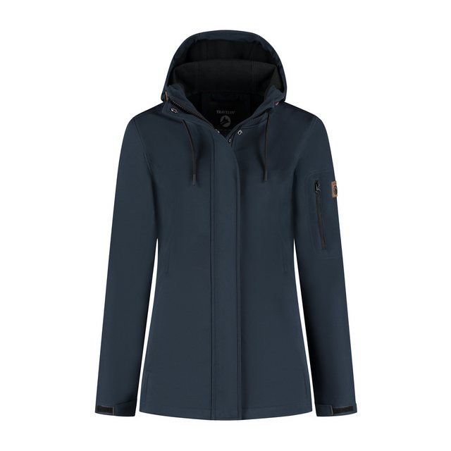 Travelin' Softshelljacke Travelin' Malika Women Navy XXL günstig online kaufen