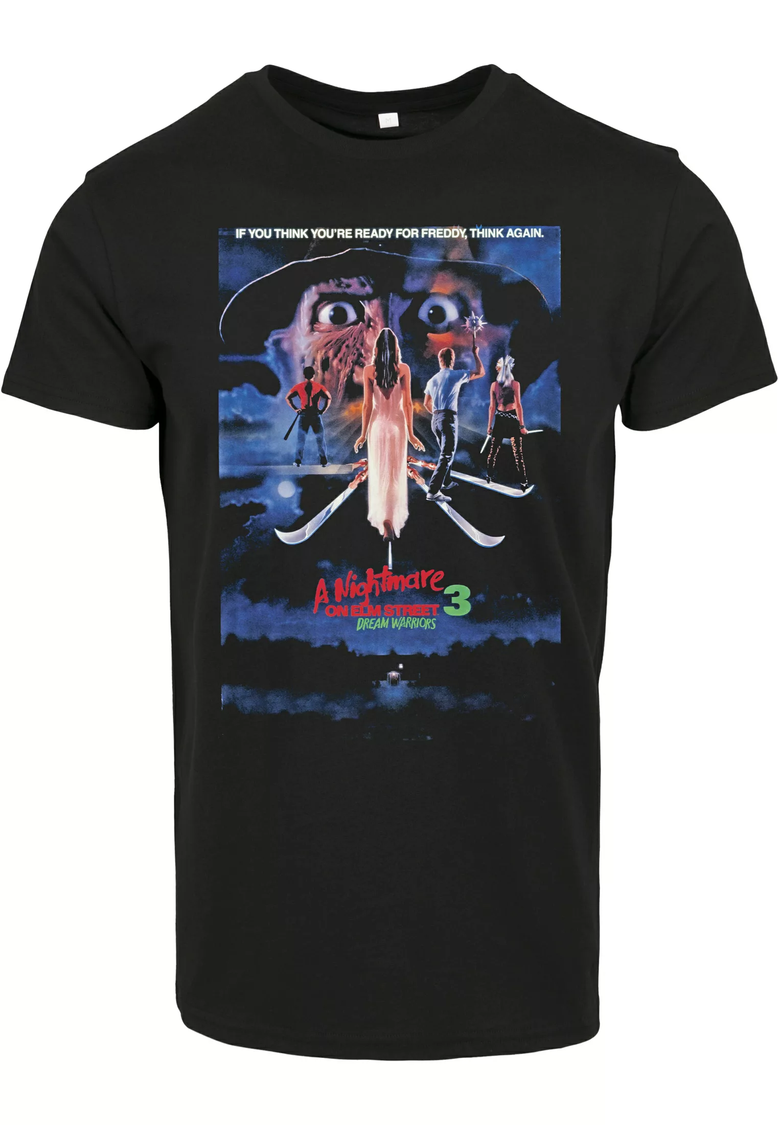 Merchcode Kurzarmshirt "Merchcode Herren A Nightmare On Elmstreet Poster Te günstig online kaufen