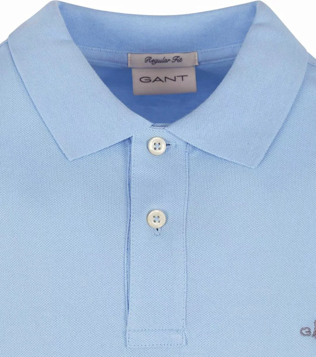 Gant Contrast Piqué Poloshirt Navy - Größe XL günstig online kaufen