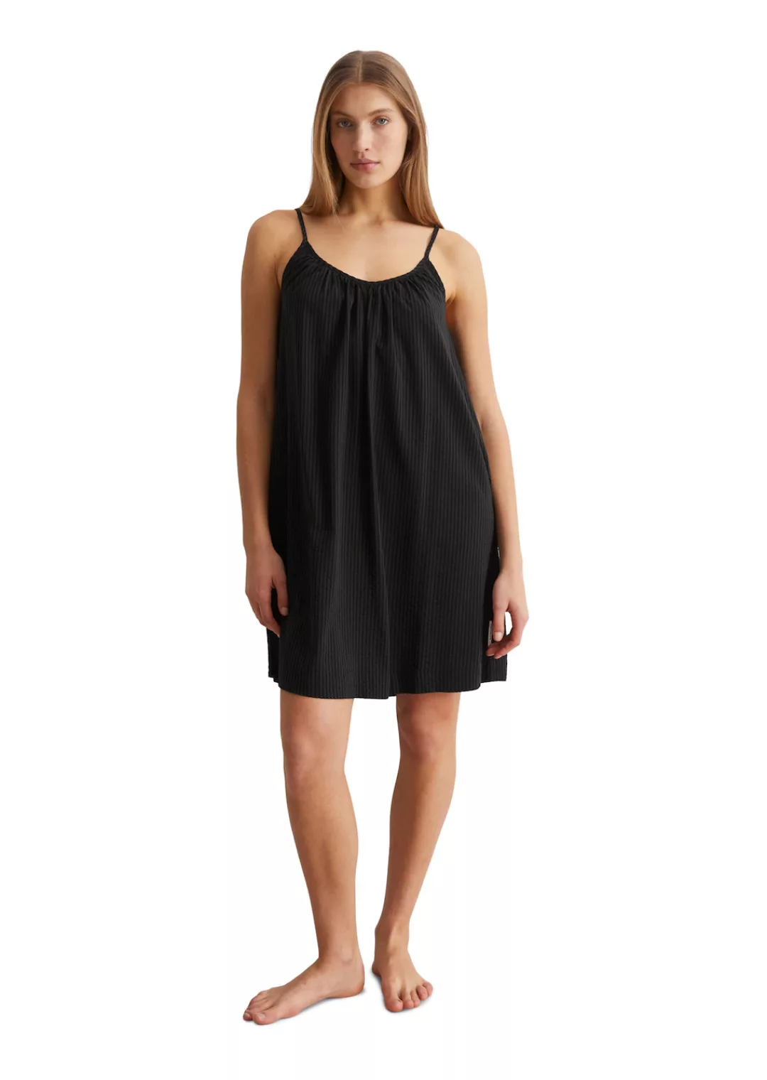 Marc OPolo Shirtkleid "Summer Blacks", Tonales Streifen-Design günstig online kaufen