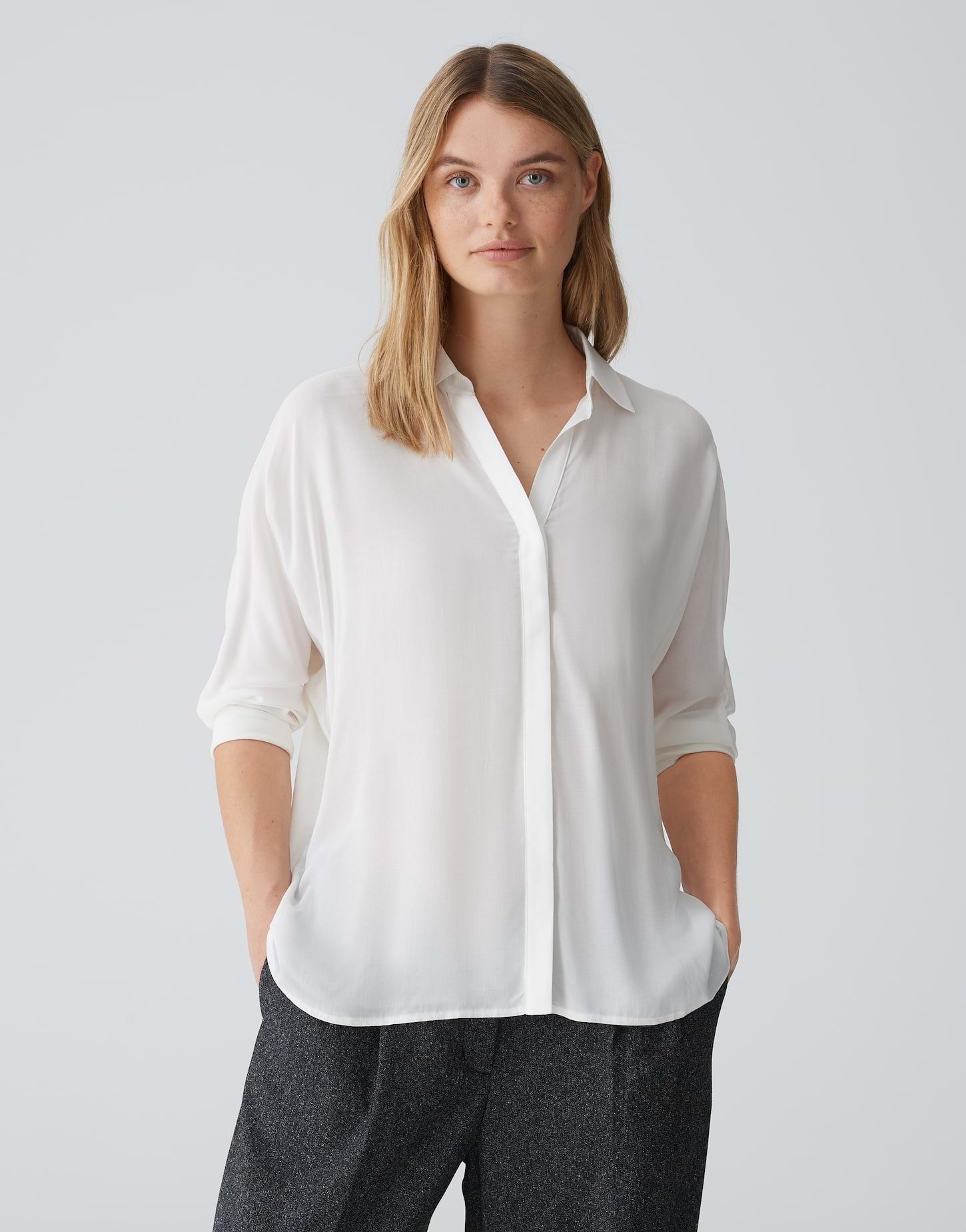 OPUS Shirtbluse Shirtbluse FLAVENA Regular aus günstig online kaufen