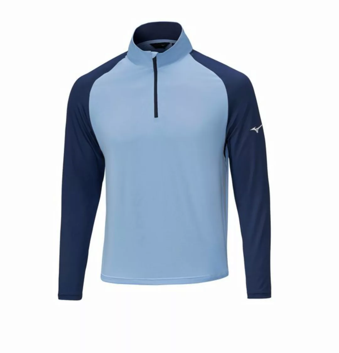 Mizuno Longsweatshirt Mizuno Golf Layer Breeze Quick Dry 1/4 Zip Hellblau H günstig online kaufen