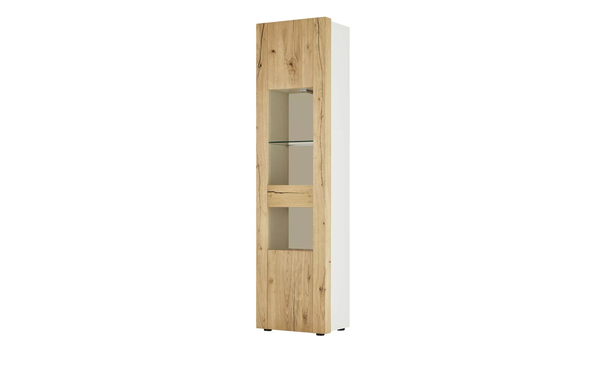 Vitrine  Light Line 6 ¦ holzfarben ¦ Maße (cm): B: 53 H: 204 T: 40 Kommoden günstig online kaufen