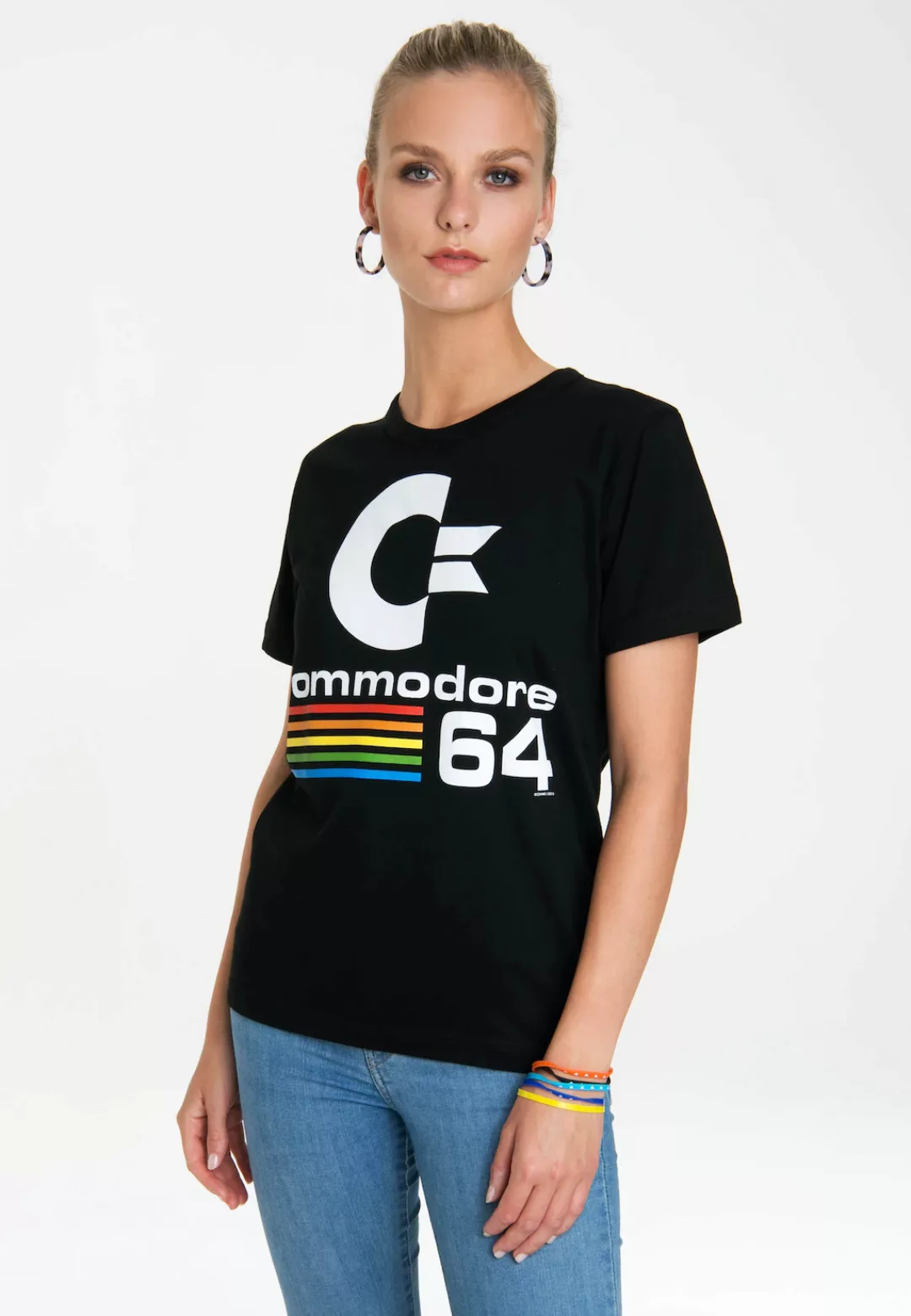 LOGOSHIRT T-Shirt "Commodore C64" günstig online kaufen