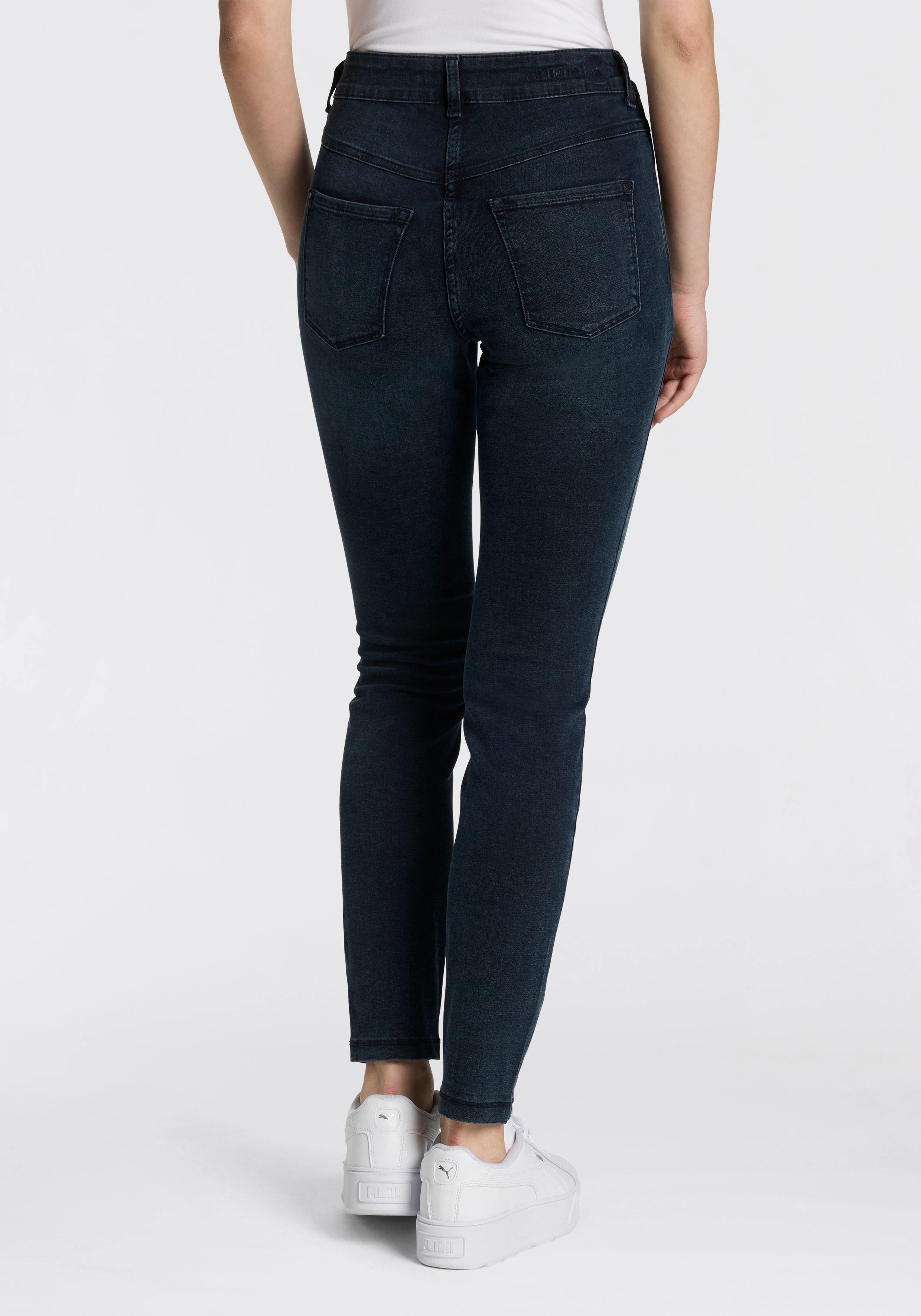 MAC Skinny-fit-Jeans "Dream Skinny", in hochelastische Qualität für den per günstig online kaufen