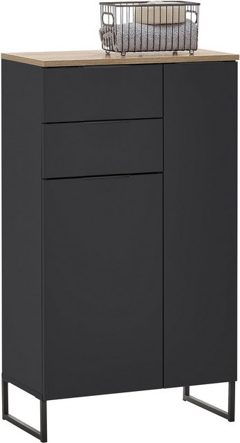 BASIC by Balculina Midischrank Denver Midischrank, Badezimmerschrank BxHxT günstig online kaufen