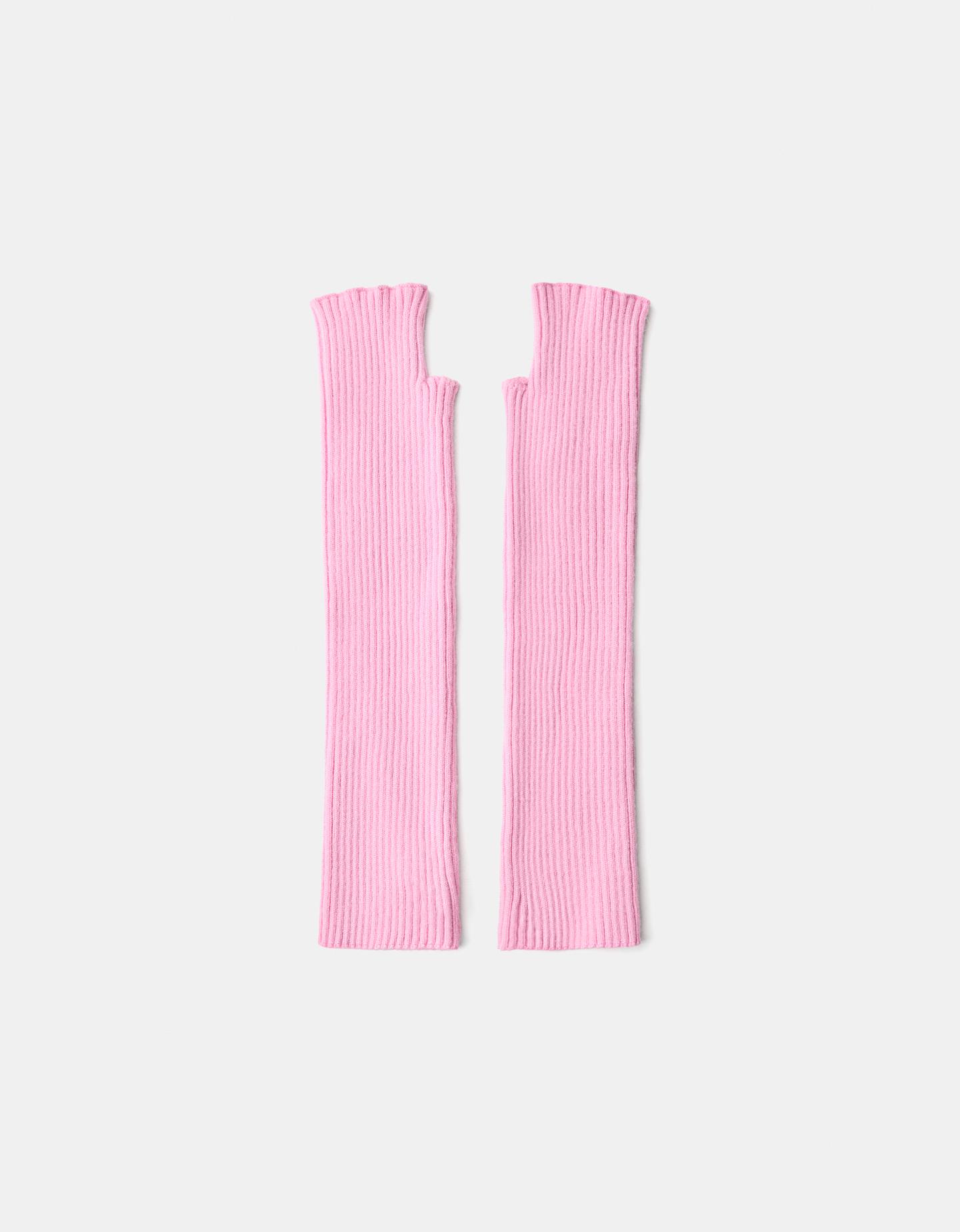 Bershka Fingerlose Handschuhe Mit Patentmuster Damen Rosa günstig online kaufen