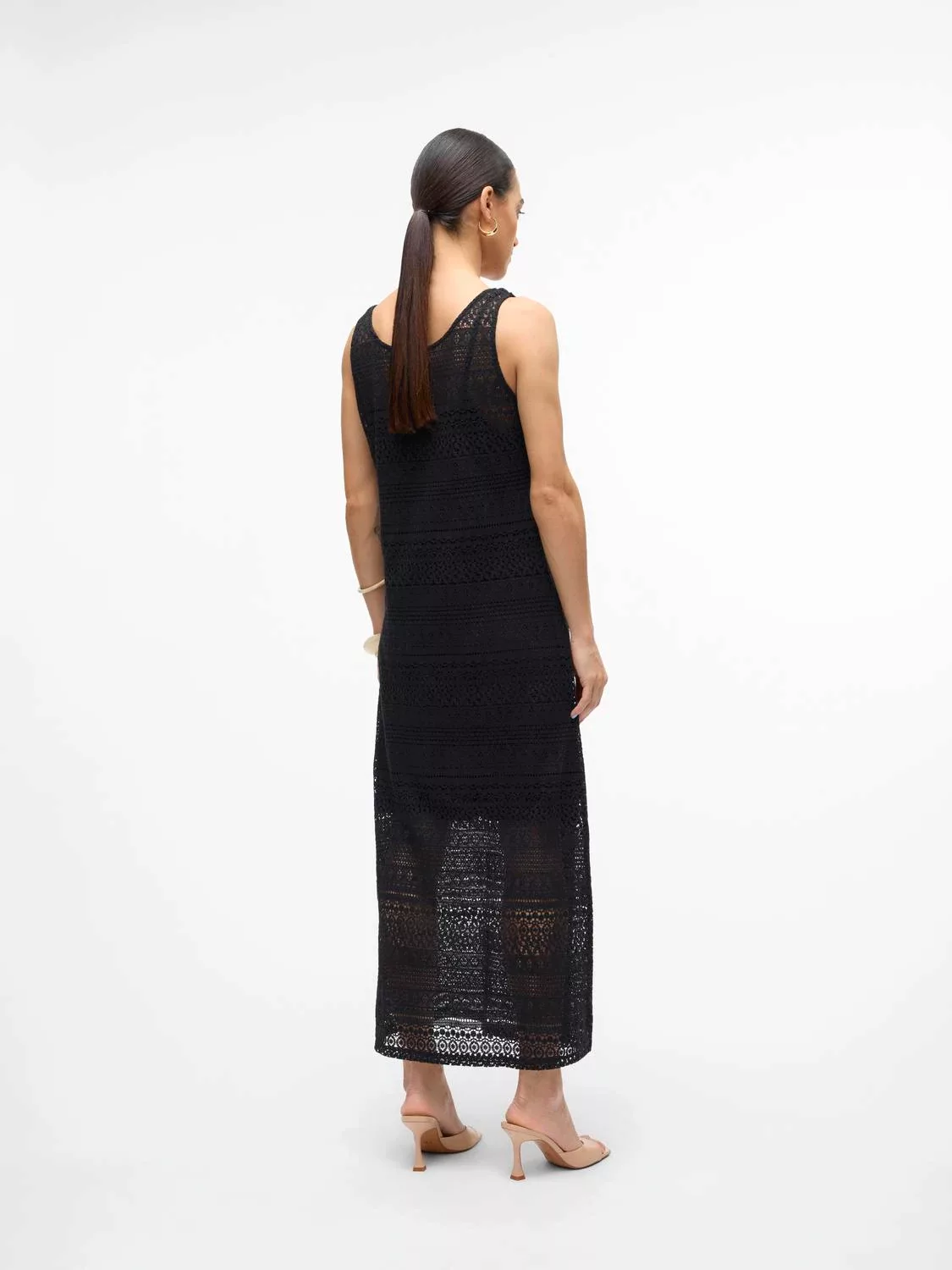 Vero Moda Spitzenkleid "VMHONEY LACE SL 7/8 DRESS WVN" günstig online kaufen