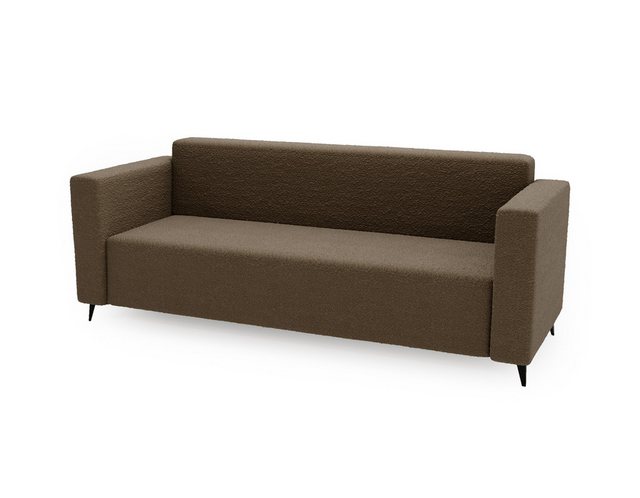 Compleo Sofa Boucle, 3-Sitzer Sofa, Sofa für das Wohnzimmer, kleines Wohnzi günstig online kaufen