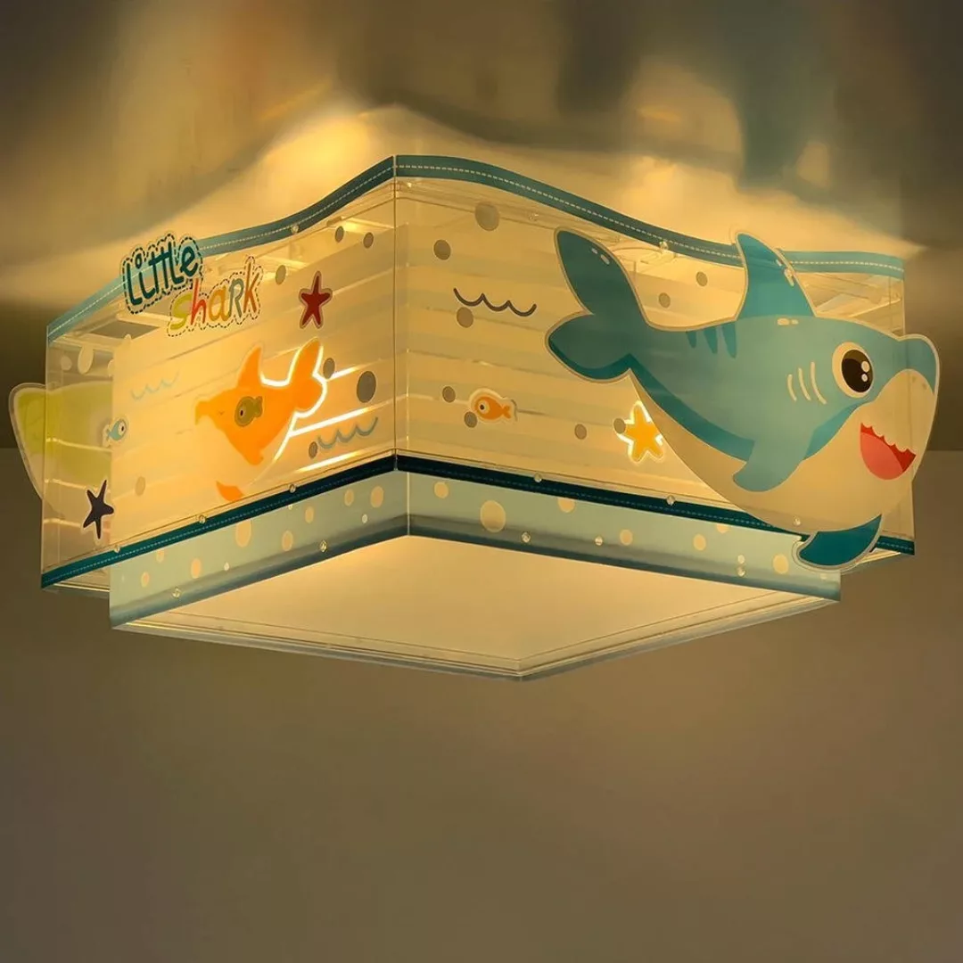 Dalber Little Shark Deckenlampe Meeresmotiv 1-fl. günstig online kaufen