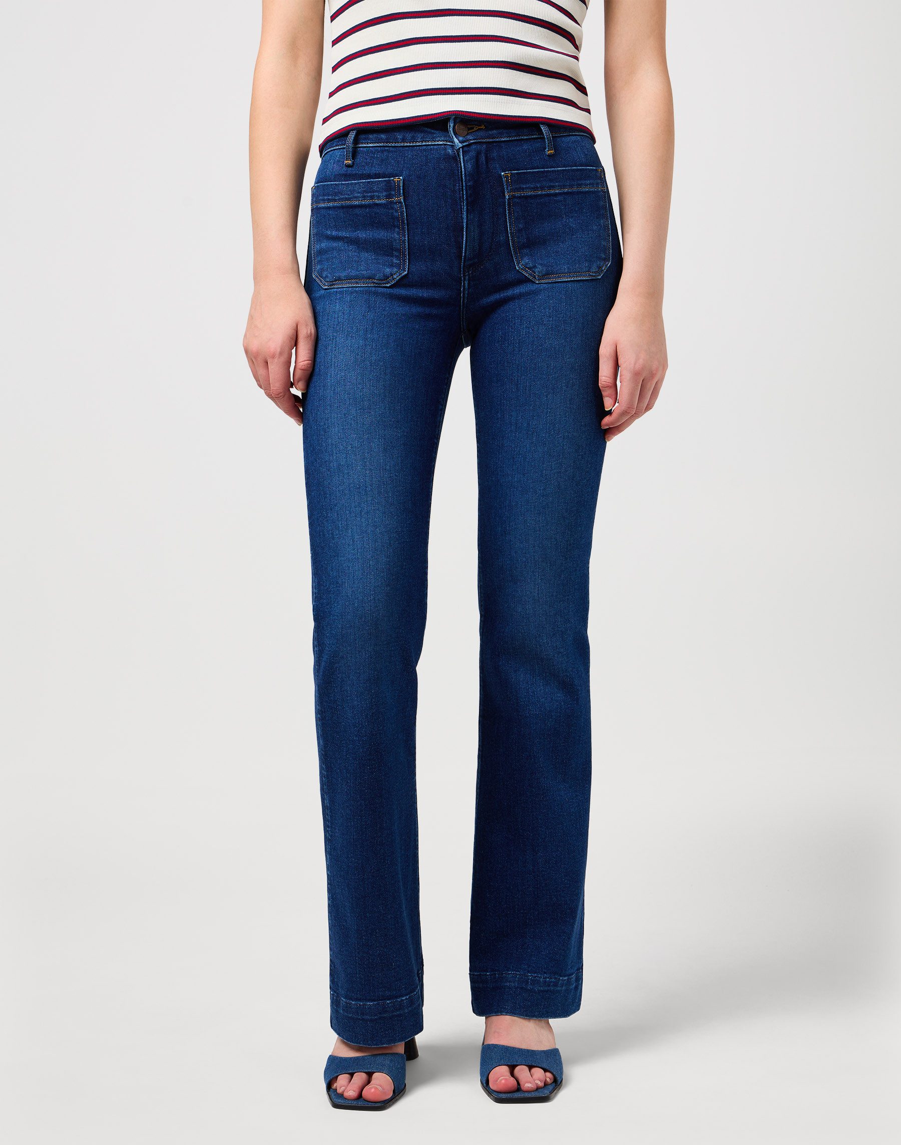 Wrangler Bootcut-Jeans "Flare", im Retro-Design mit ausgestelltem Bein günstig online kaufen