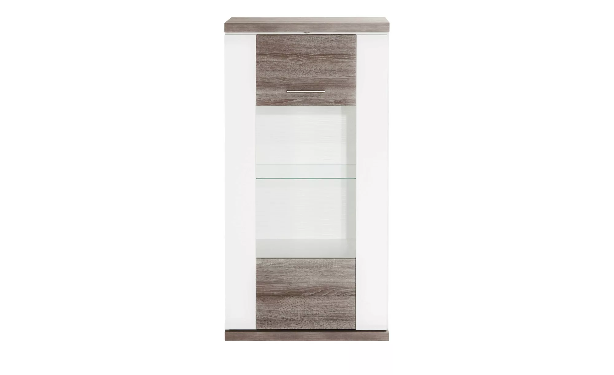 uno Vitrine   Titan ¦ holzfarben ¦ Maße (cm): B: 66 H: 131 T: 42 Kommoden & günstig online kaufen