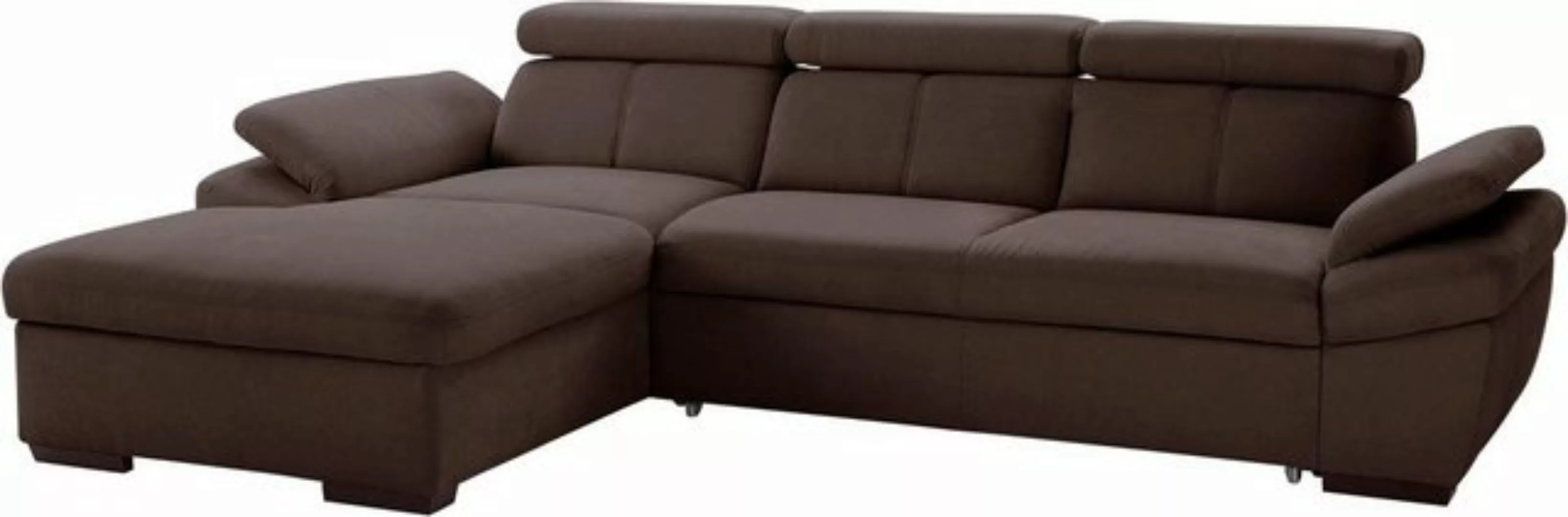 exxpo - sofa fashion Ecksofa "Salerno, L-Form", inkl. Kopf- und Armteilvers günstig online kaufen