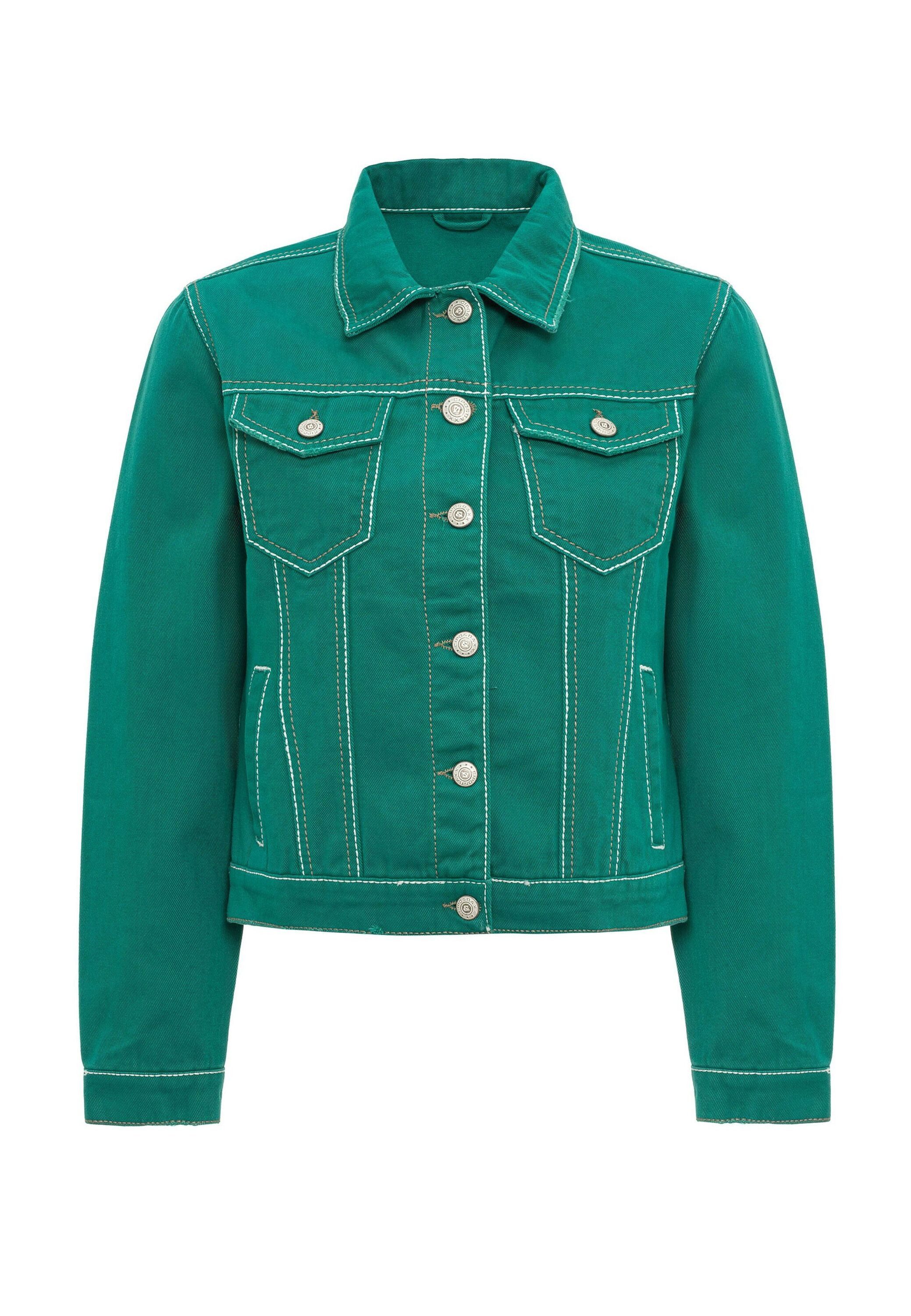 Cipo & Baxx Jeansjacke "Jeansjacke", ohne Kapuze, Mit praktischen Brusttasc günstig online kaufen