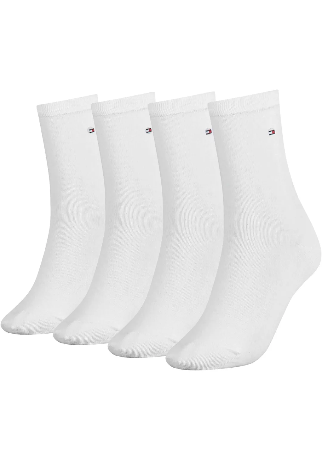 Tommy Hilfiger Socken "TH WOMEN 4P SOCK ECOM", (4 Paar), mit Logostickerei günstig online kaufen