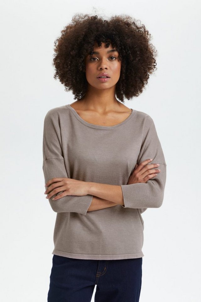 Saint Tropez Strickpullover A2561, MilaSZ R-Neck Pullover günstig online kaufen