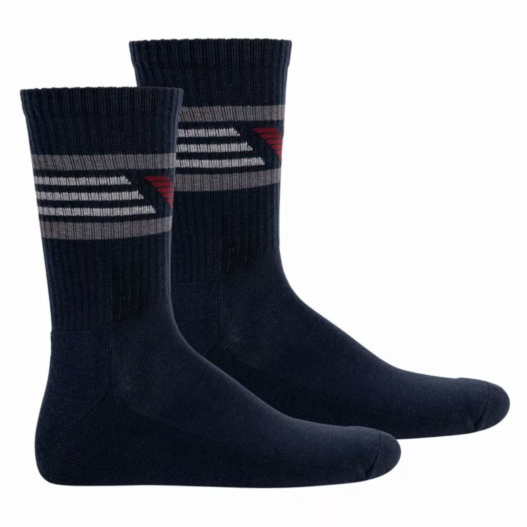EMPORIO ARMANI Herren Socken, 2er Pack - Kurzsocken, Sporty, Logo, One Size günstig online kaufen