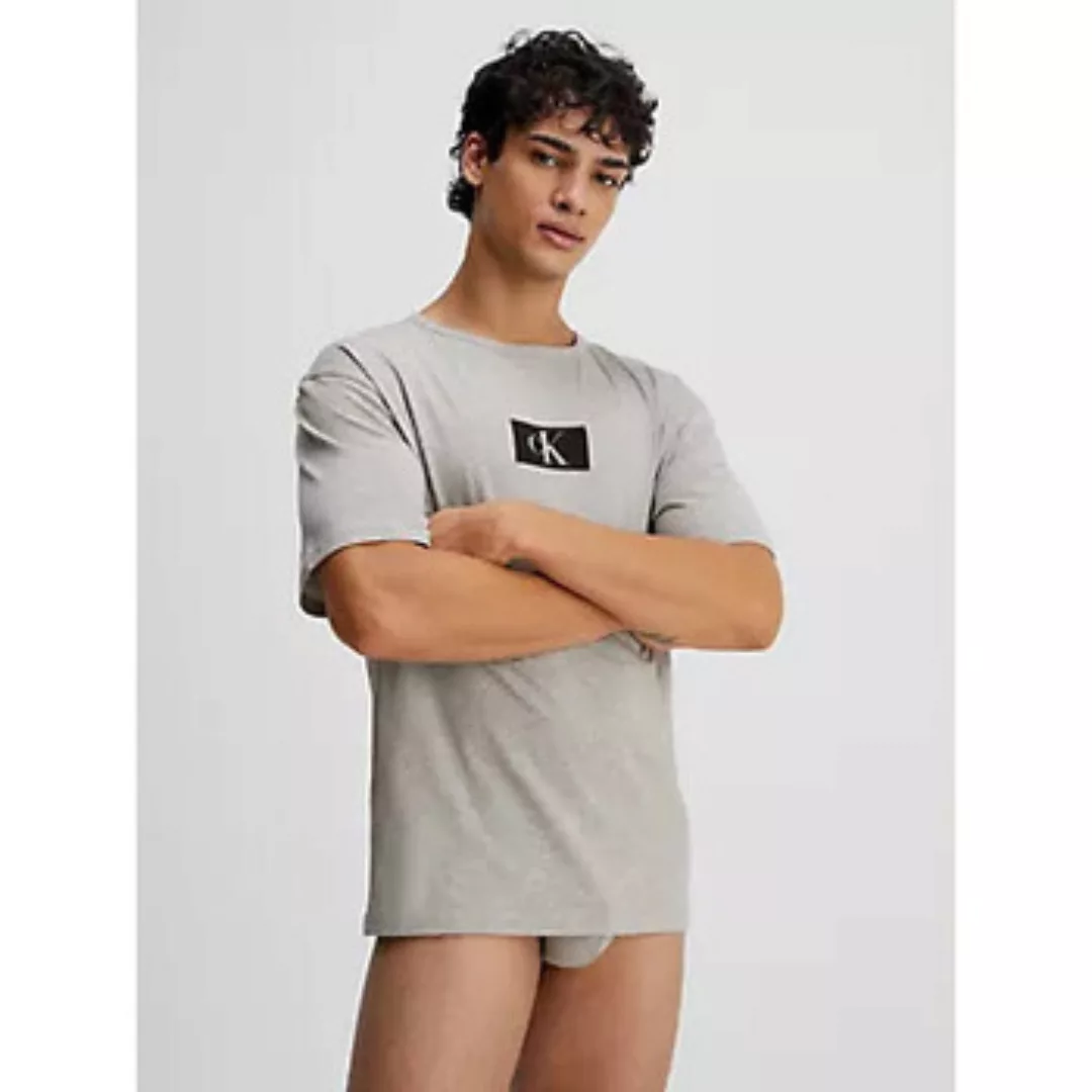 Calvin Klein Jeans  T-Shirts & Poloshirts KURZARM-RUNDHALS günstig online kaufen