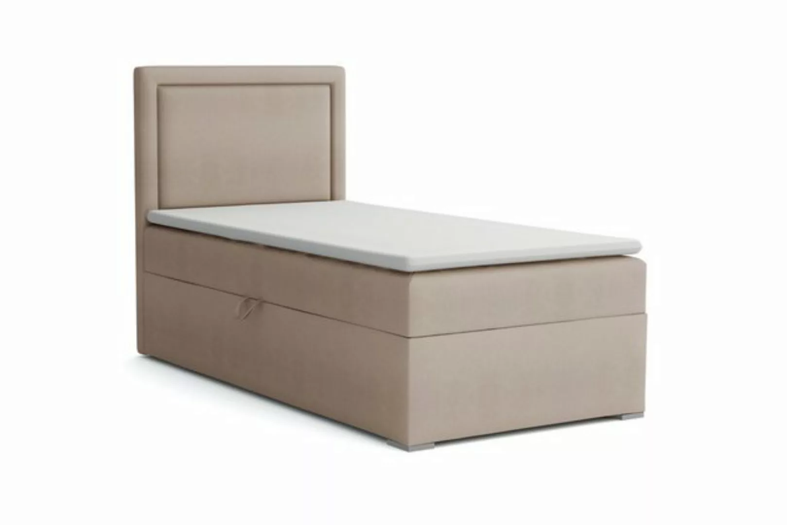 Deine Möbel 24 Boxspringbett ALA Boxbett Einzelbett Polsterbett Jugendbett günstig online kaufen