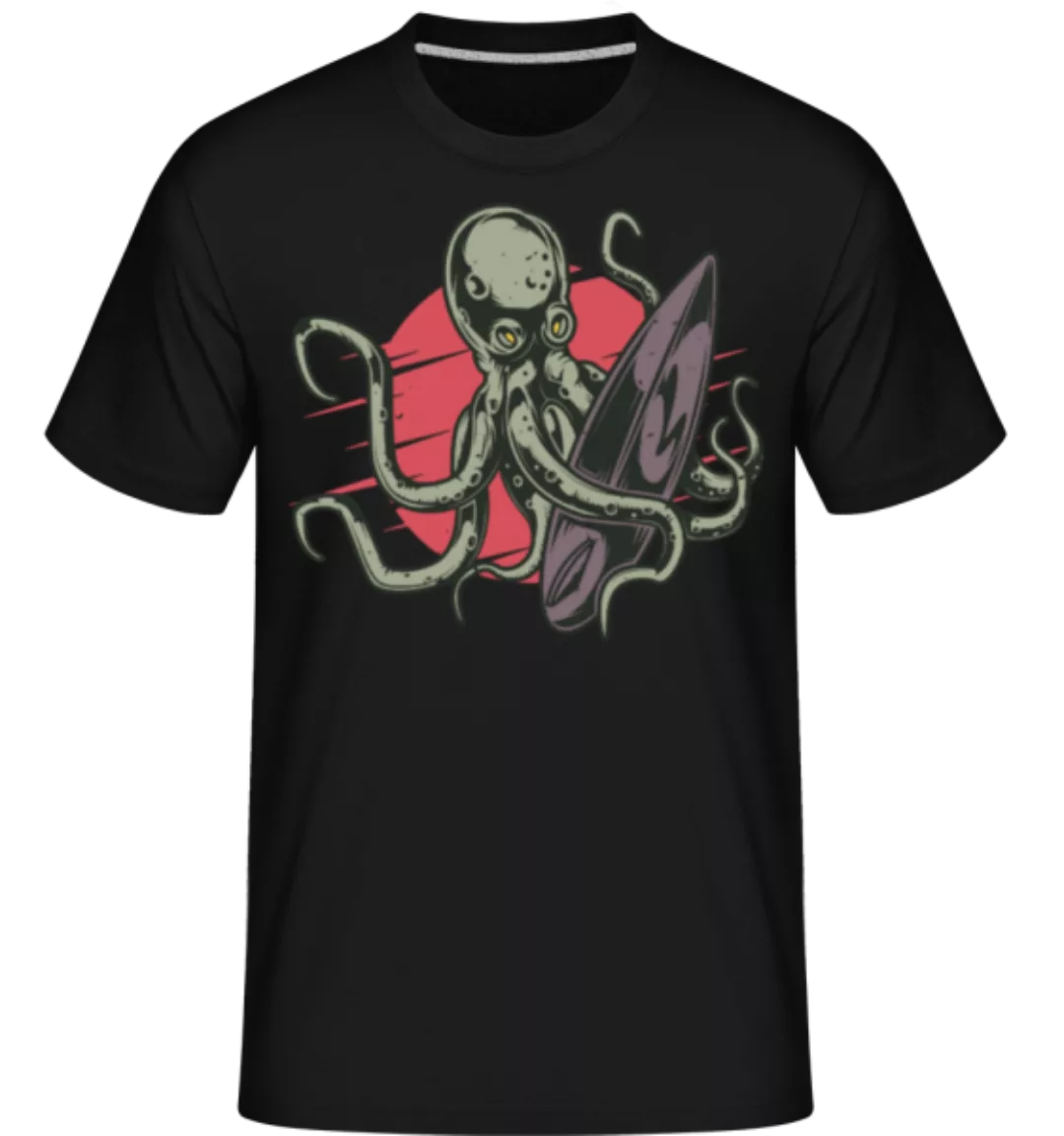 Surfing Octopus · Shirtinator Männer T-Shirt günstig online kaufen