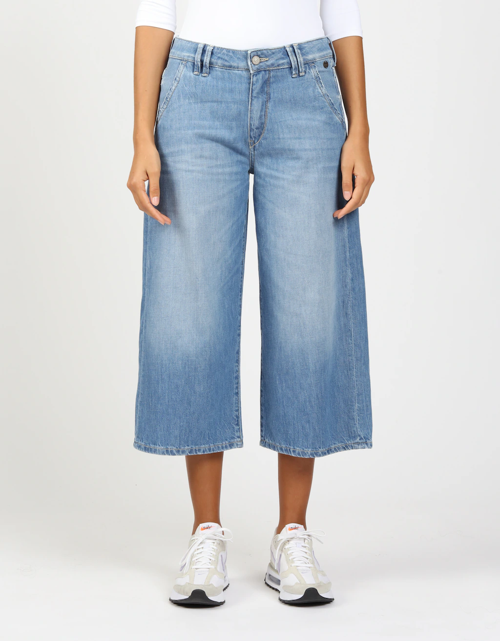 GANG 3/4-Jeans "94MONA CULOTTE", mit weitem Bein günstig online kaufen