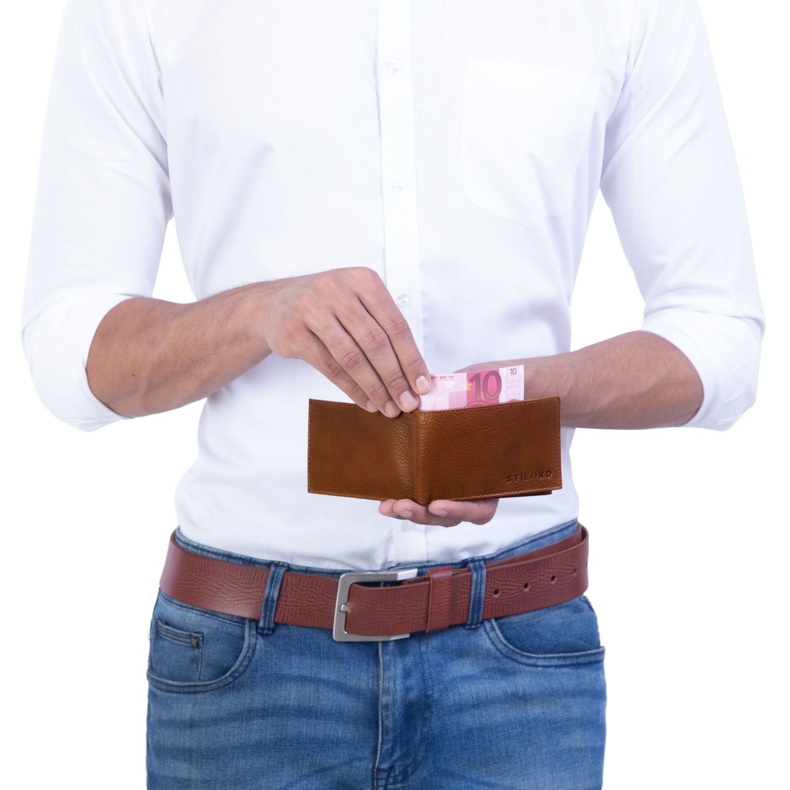 STILORD Geldbörse "Lincoln" Mini Geldbörse RFID günstig online kaufen