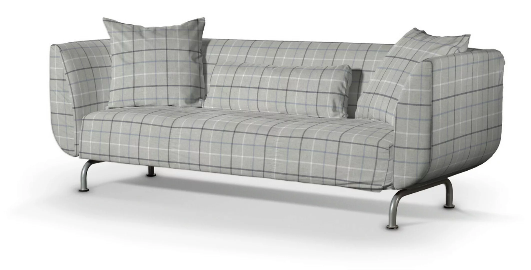 Bezug für Strömstad 3-Sitzer Sofa, hellblau- grau, Bezug für Sofa Stromstad günstig online kaufen