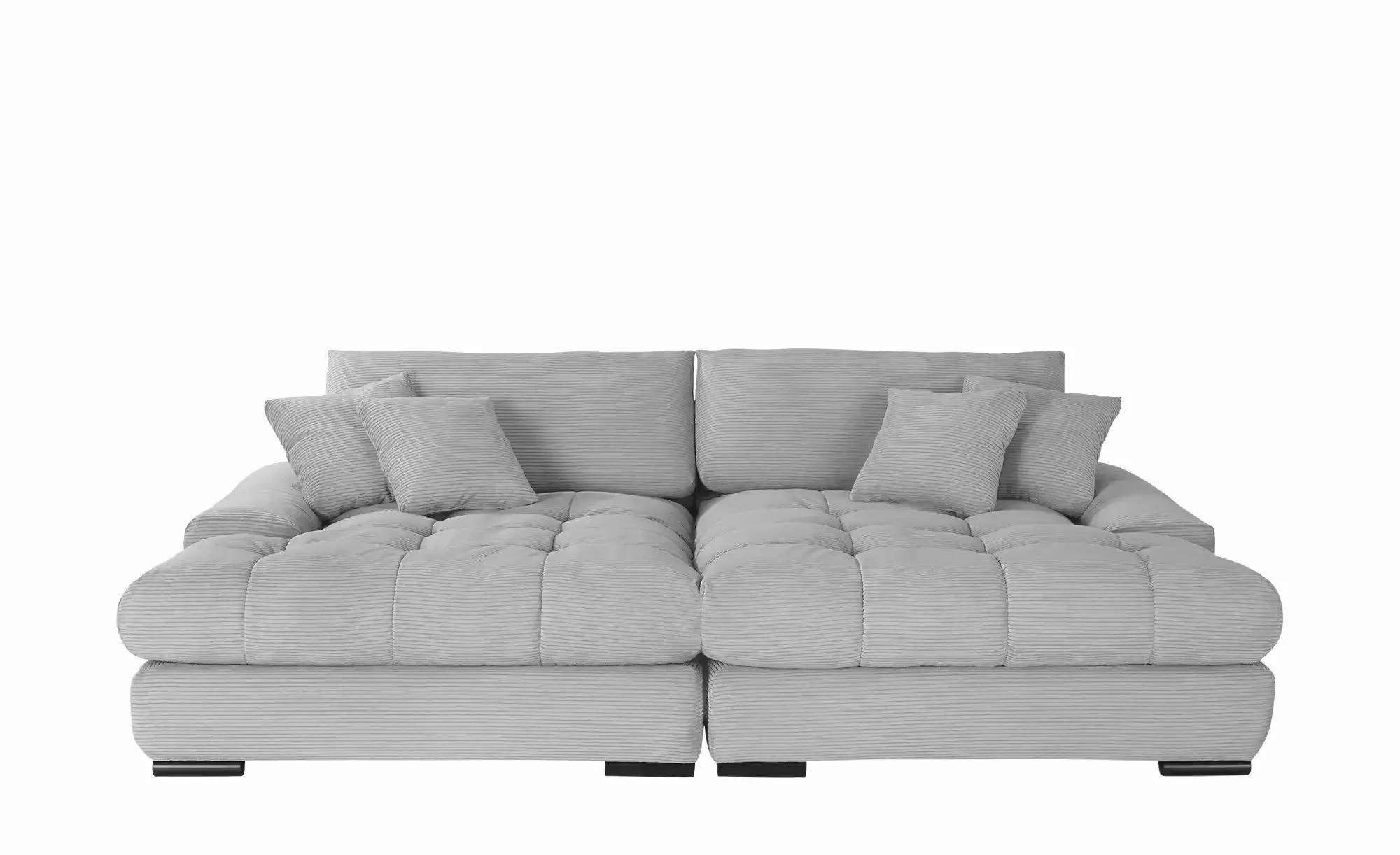 bobb Big Sofa  Hella ¦ grau ¦ Maße (cm): B: 310 H: 96 T: 203.0 Polstermöbel günstig online kaufen