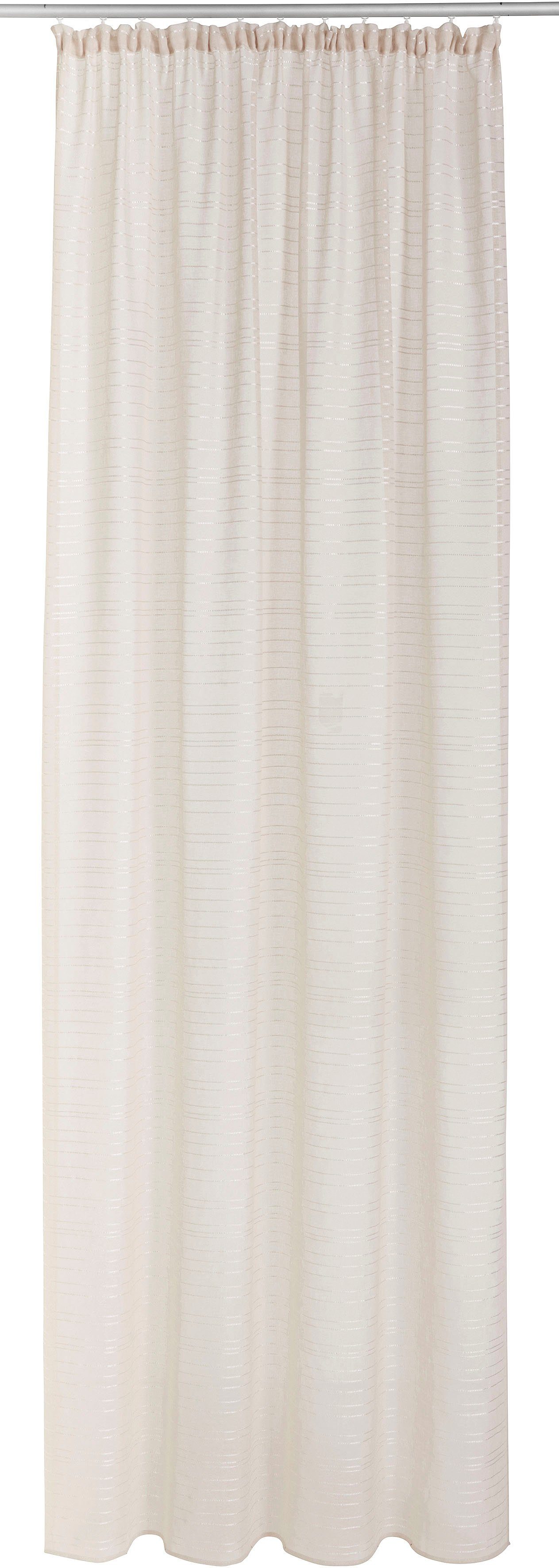 Bruno Banani Gardine Linus, Kräuselband (1 günstig online kaufen