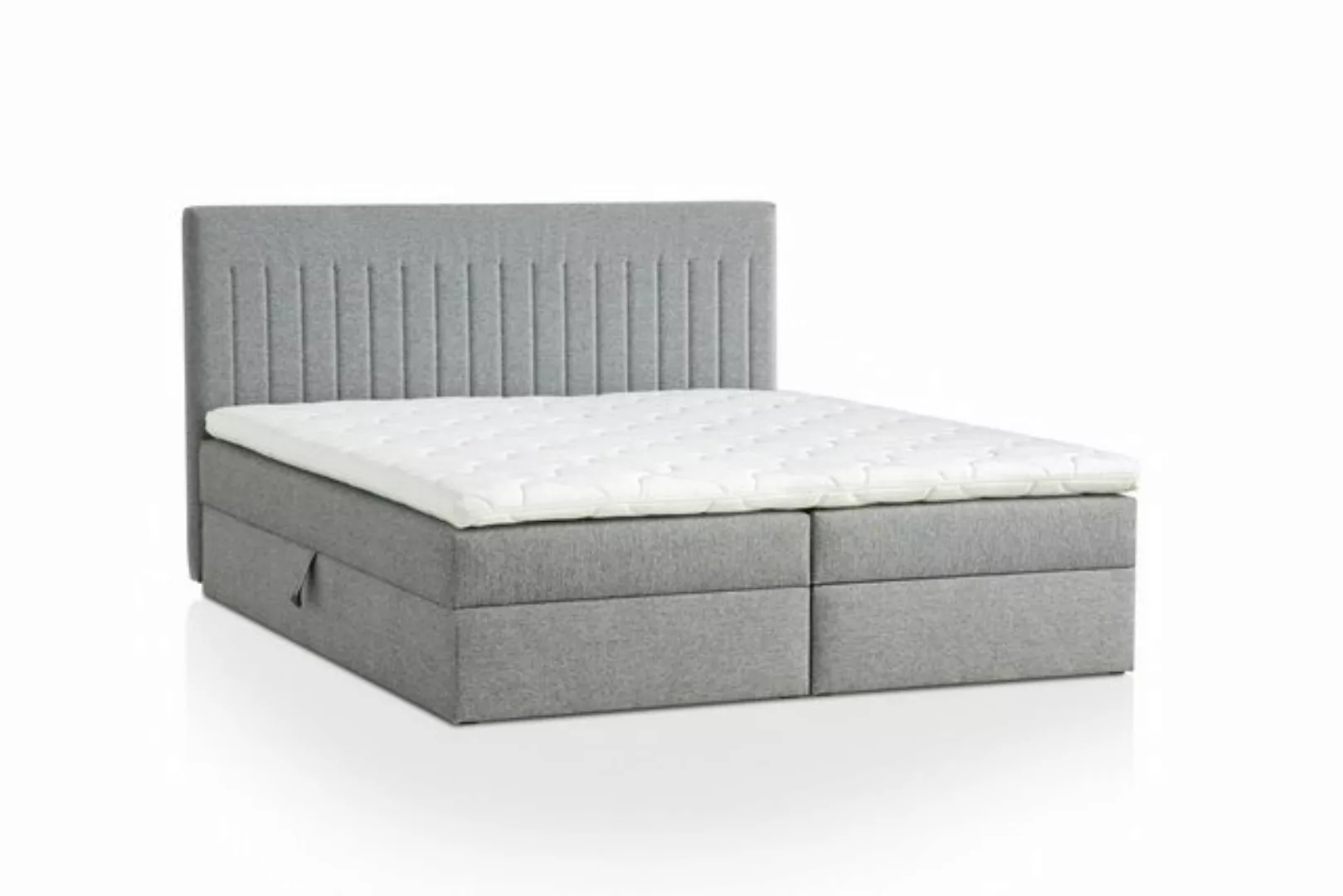 XDREAM Boxbett Neapel, Doppelbett in 140x200 cm und 180x200 cm, Härtegrad 3 günstig online kaufen