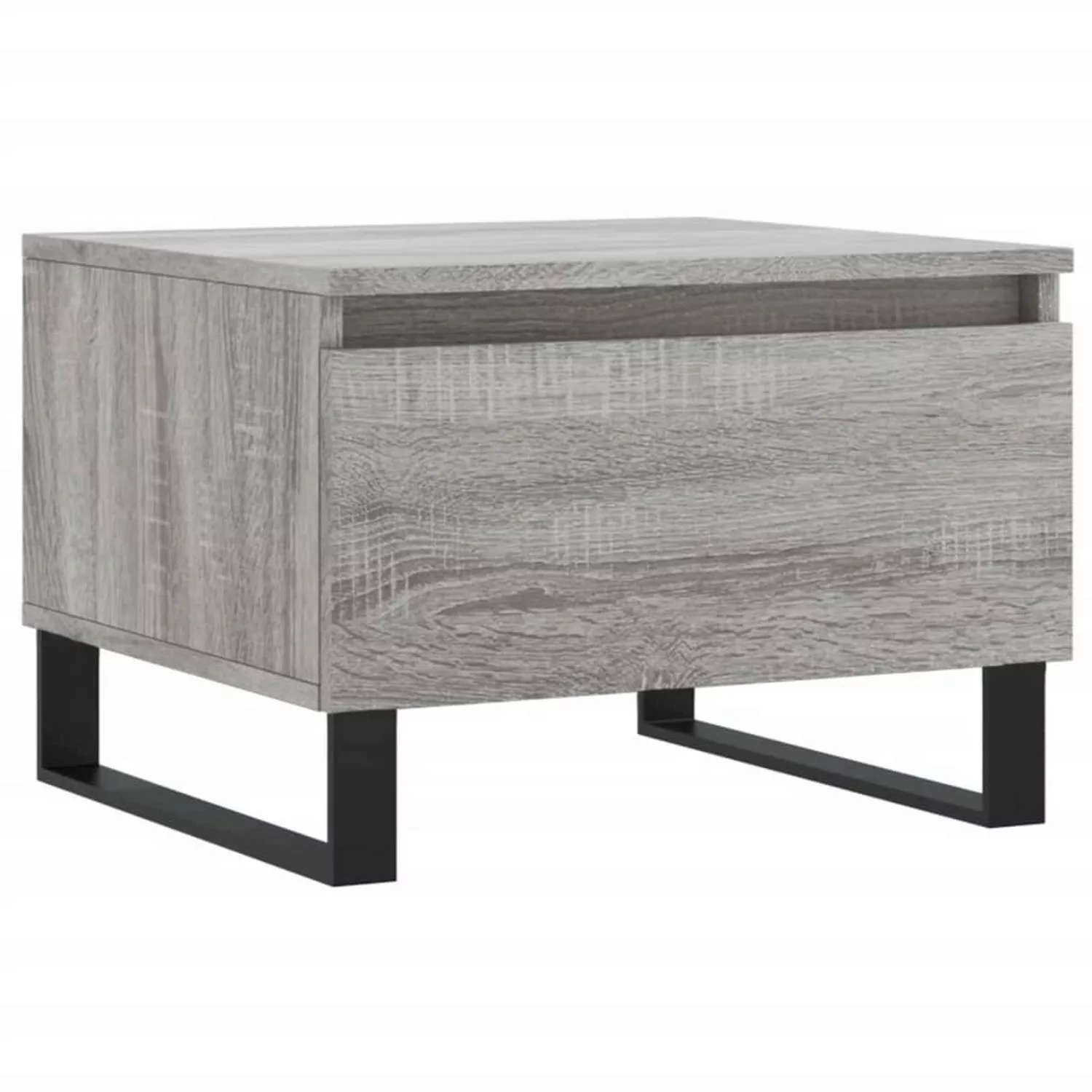 vidaXL Couchtisch Grau Sonoma 50x46x35 cm Holzwerkstoff Modell 1 günstig online kaufen