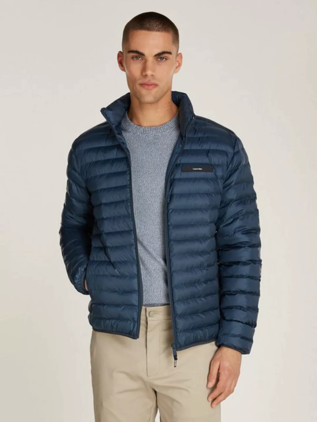 Calvin Klein Steppjacke PACKABLE QUILT JACKET mit Logopatch günstig online kaufen